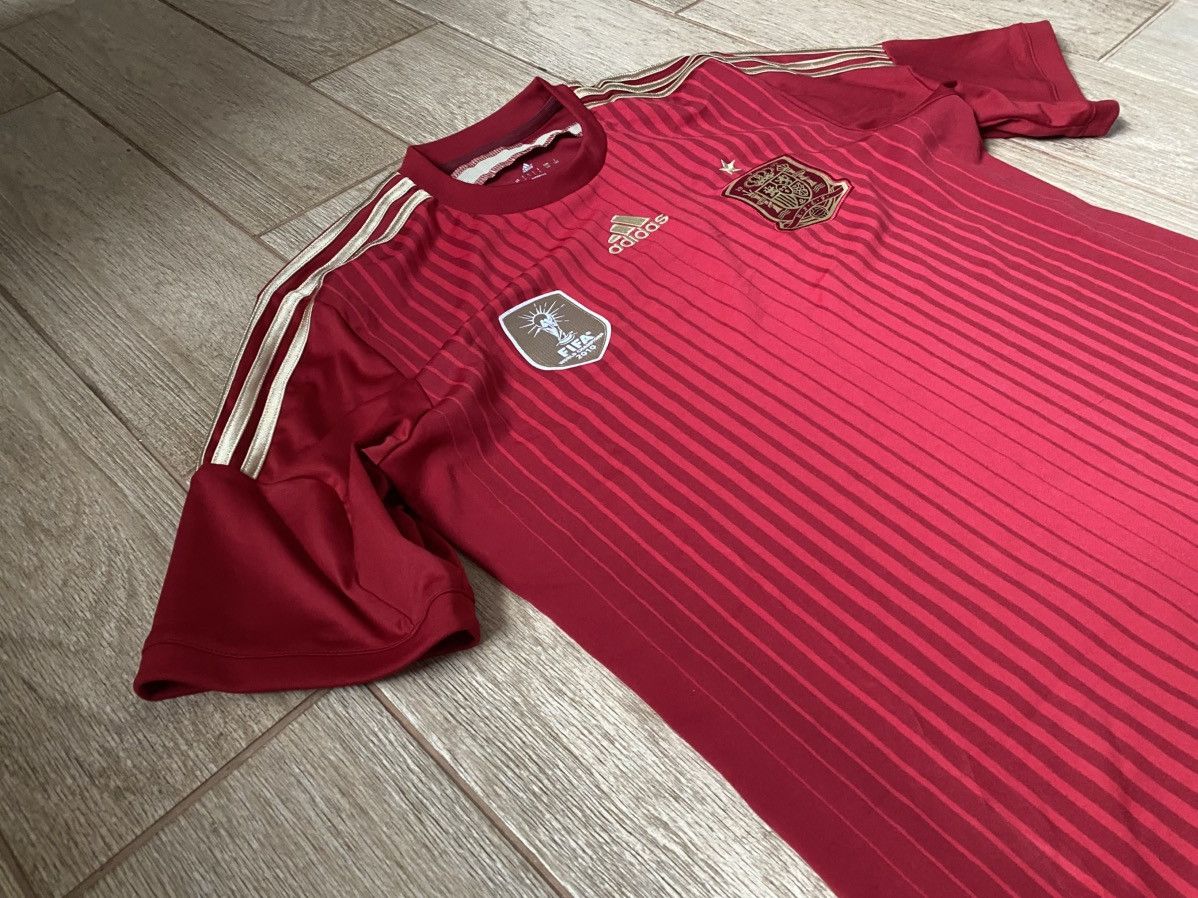 Adidas Spain National Team 2014/15 Jersey Size US L / EU 52-54 / 3 - 4 Thumbnail