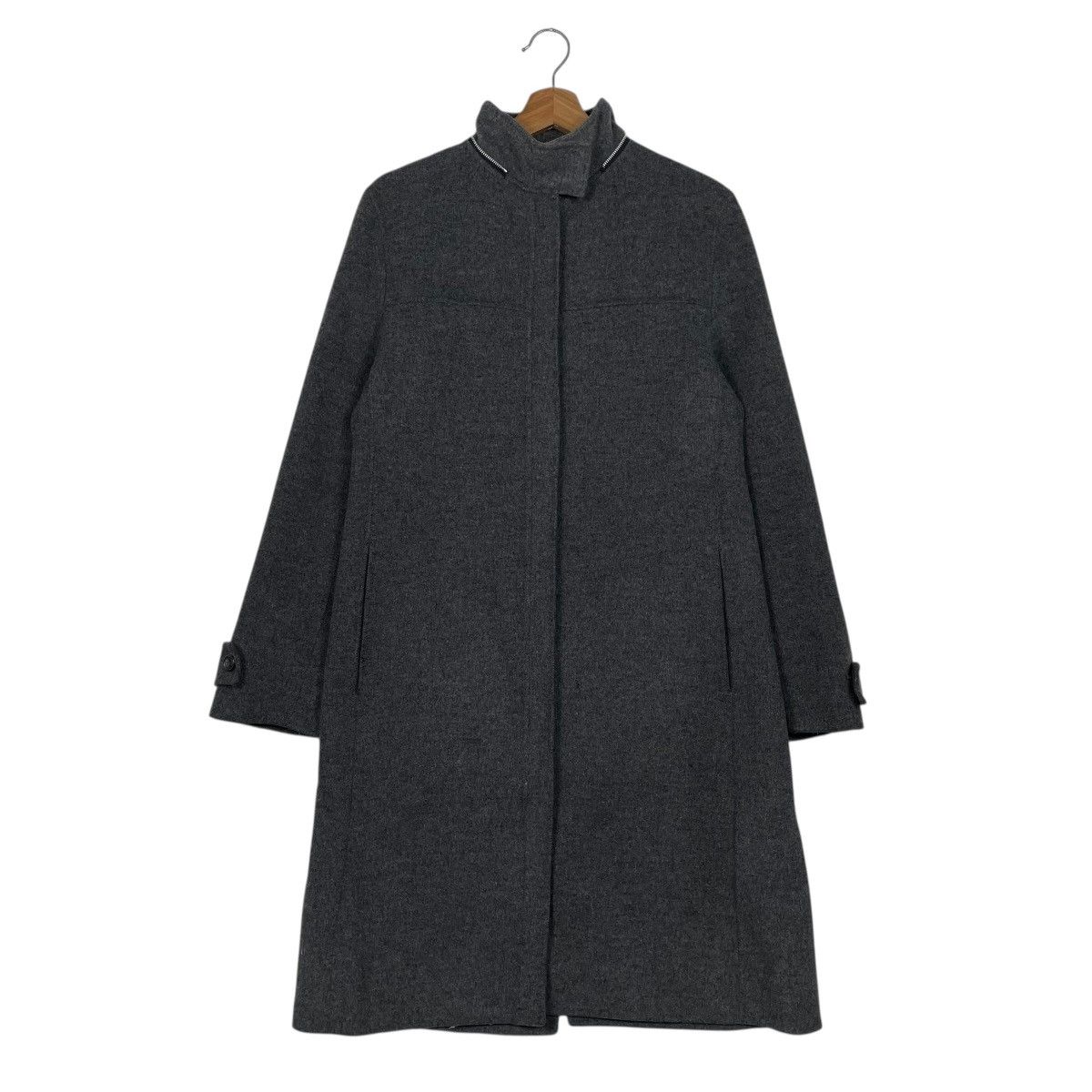Japanese Brand KT Kiyoko Takase Zipper Coat Size M / US 6-8 / IT 42-44 - 1 Thumbnail