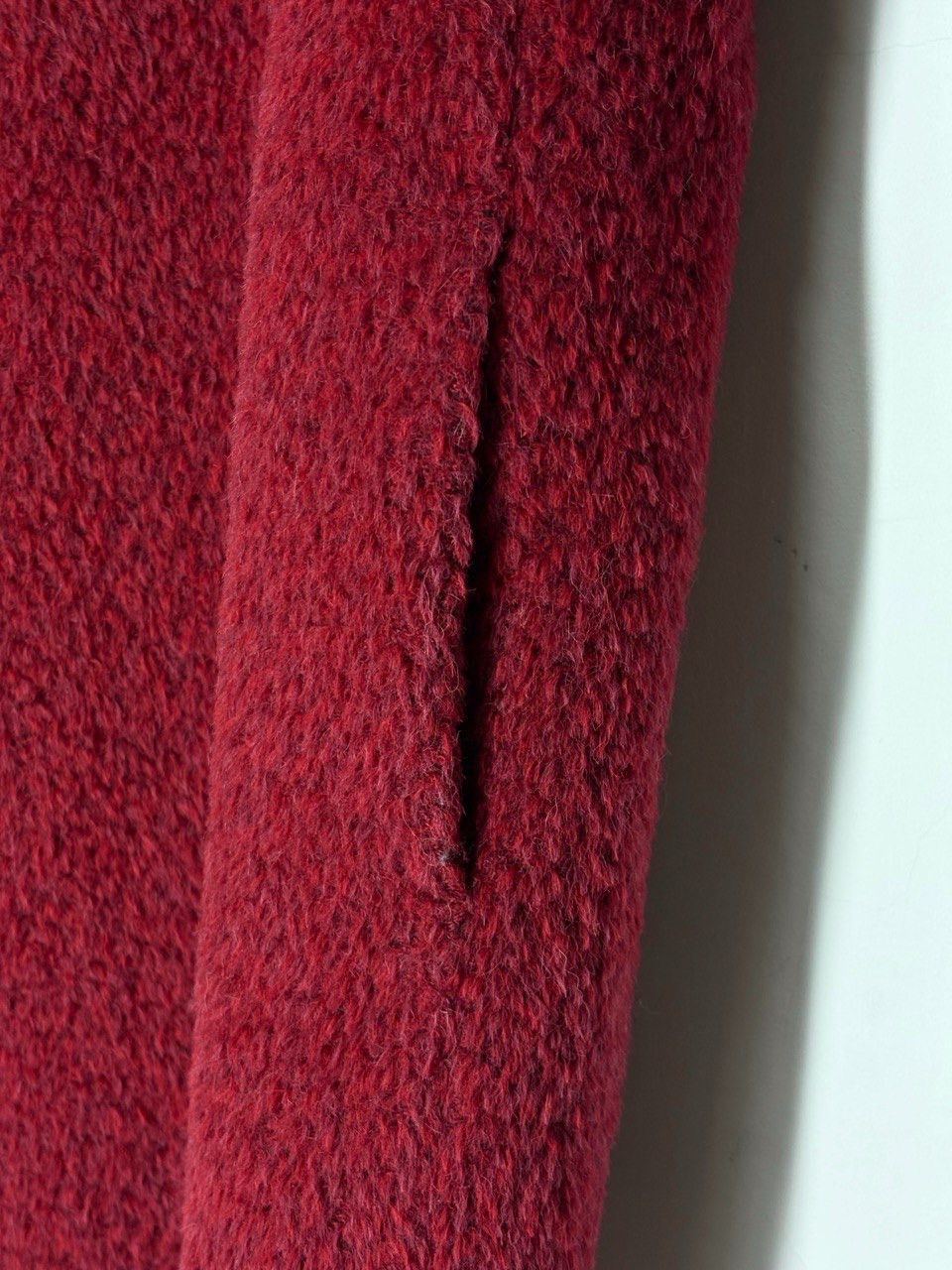 Max Mara Max Mara Studio Vintage Alpaca Wool Hot Red Coat High Collar Size M / US 6-8 / IT 42-44 - 10 Thumbnail