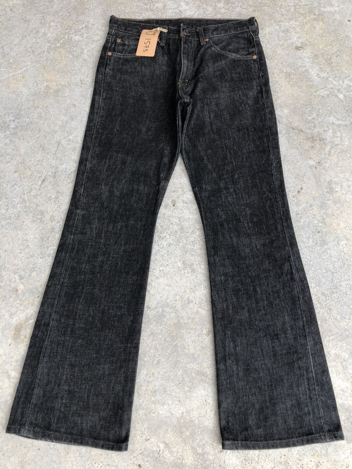 If Six Was Nine Y2k Levis 517 Flared Jeans Distressed Denim Size US 30 / EU 46 - 2 Thumbnail