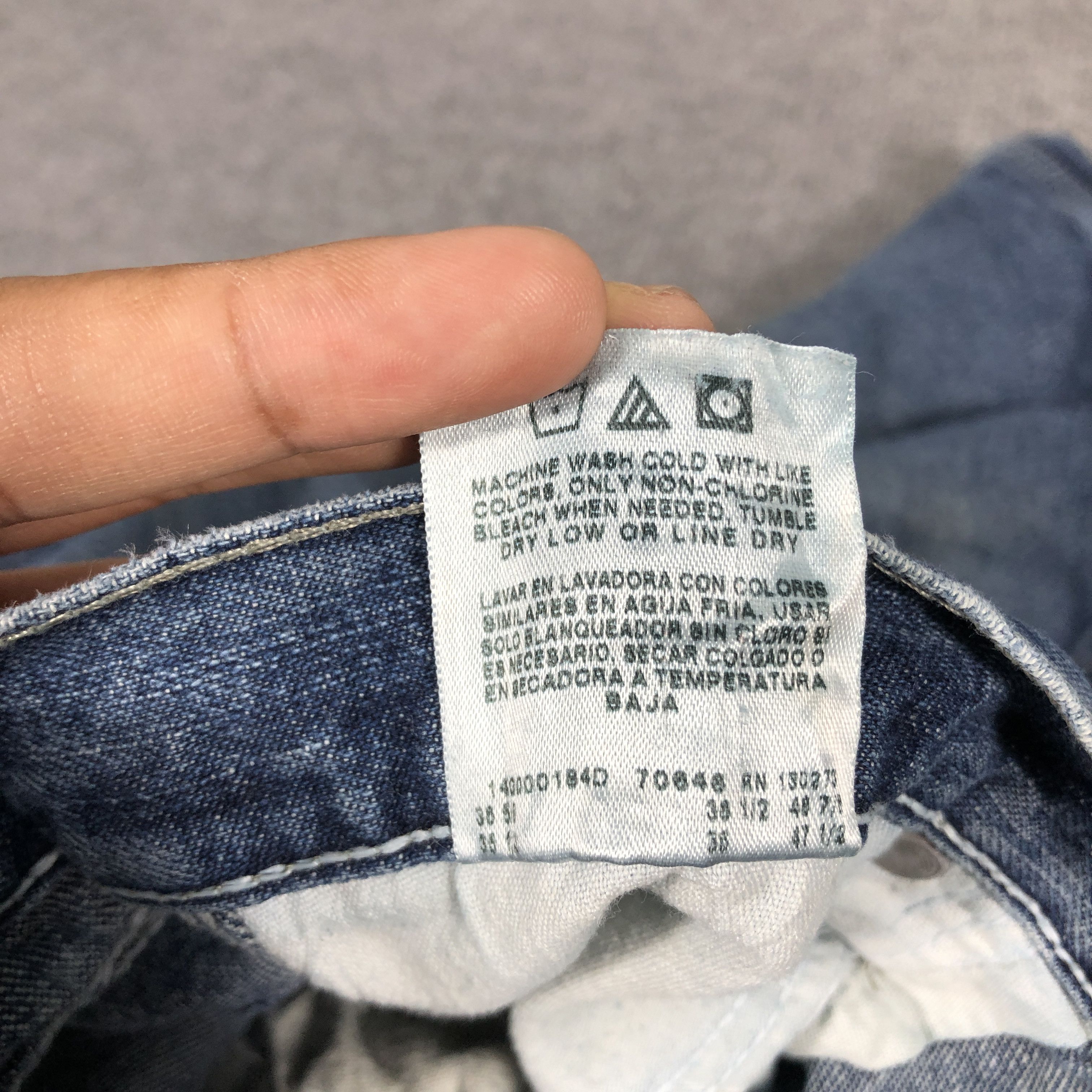 Vintage × Wrangler Vintage Wrangler Carpenter Jeans L955 Size US 33 - 6 Thumbnail