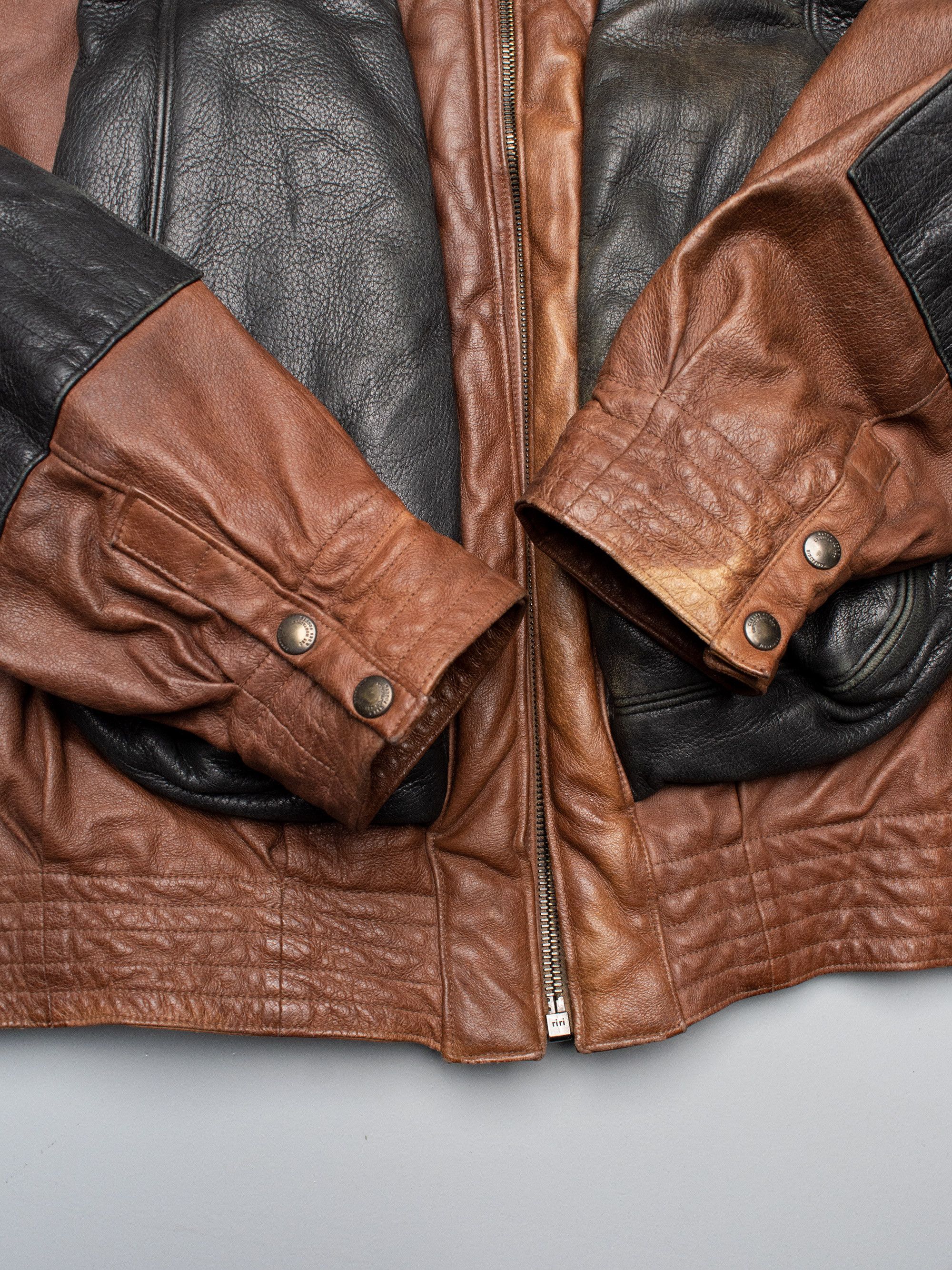 Marithe + Francois Girbaud Marithé & François Girbaud - 1980s - life preserver leather Size US L / EU 52-54 / 3 - 10 Thumbnail