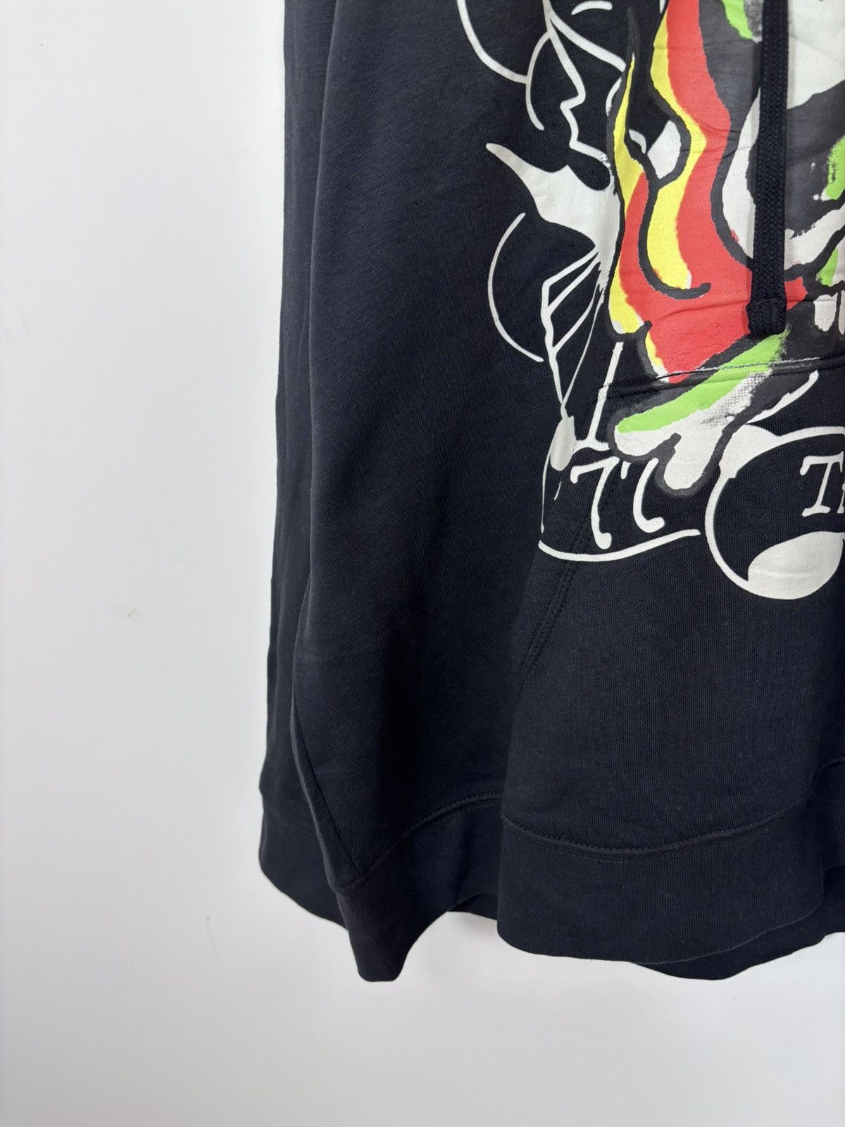 Ed Hardy Ed Hardy NWT Men’s Y2K Big Skull Tattoo Logo Black Hoodie Size US XXL / EU 58 / 5 - 8 Thumbnail