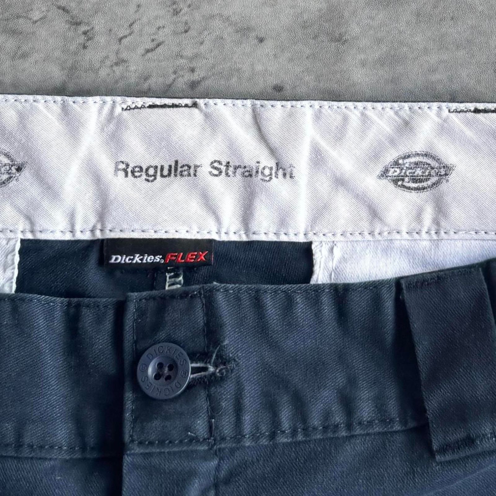 Carhartt × Dickies × Vintage Vintage Y2K Dickies Faded Blue Cargo Skater Pants Size US 34 / EU 50 - 4 Thumbnail