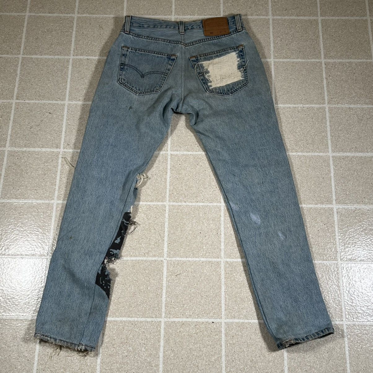 Levi's VTG Levis 501 Jeans Light Blue Denim Button Fly Sz 28x28 Size US 28 / EU 44 - 5 Thumbnail