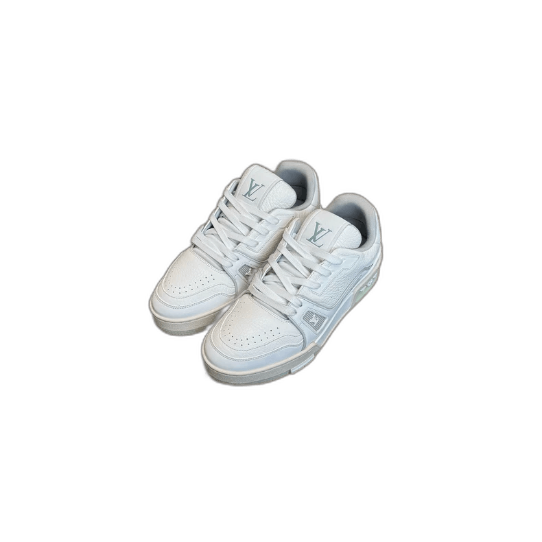 Louis Vuitton LV Louis Vuitton Trainer White Cement Sneakers-2506 Size US 6 / IT 36 - 1 Thumbnail