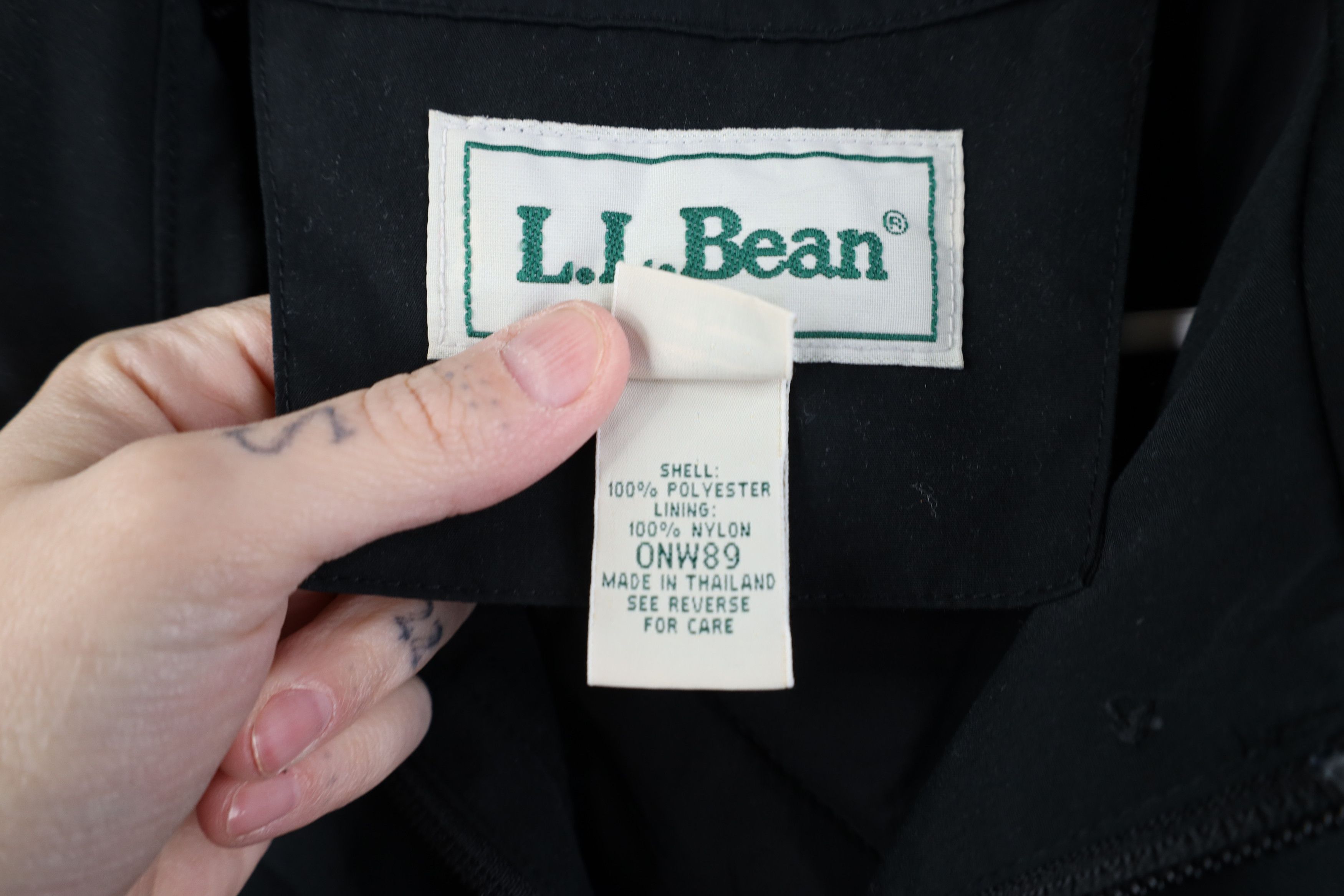 L.L. Bean Vintage 90s LL Bean Quilted Lined Microfiber Barn Jacket Size L / US 10 / IT 46 - 5 Thumbnail