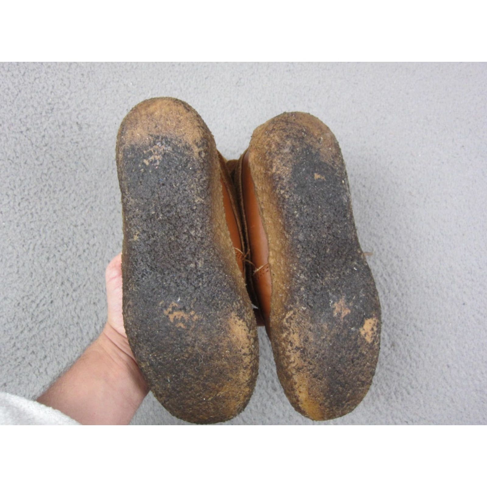 Vintage VINTAGE L.L. Bean Boots Women Brown Shearling Leather Moc Toe Size 7 Boots Women Brown 90s Mens Womens Size US 7 / IT 37 - 3 Thumbnail