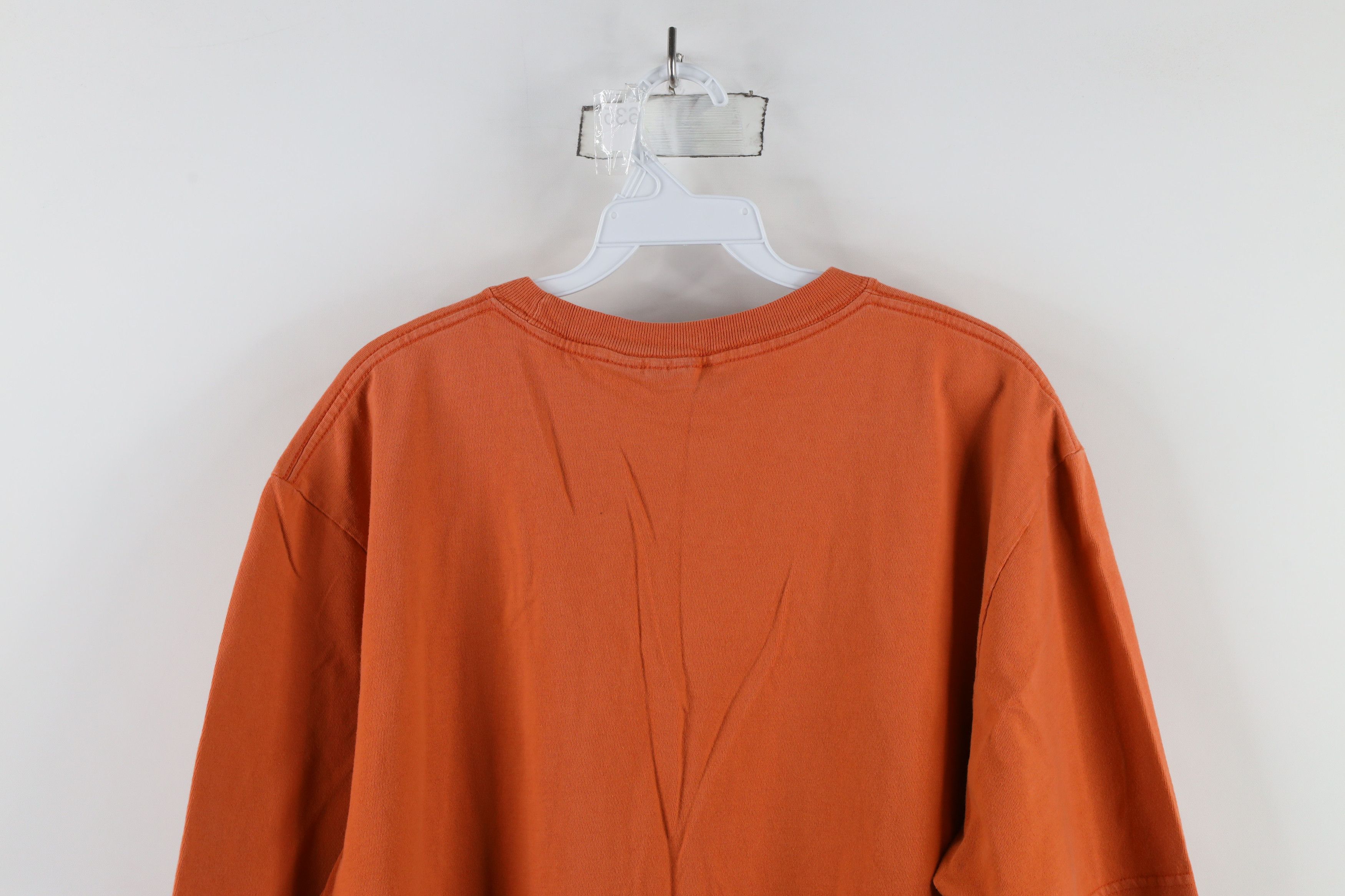 American Eagle Outfitters × Vintage Vintage 90s American Eagle Outfitters Spell T-Shirt Orange Size US L / EU 52-54 / 3 - 11 Thumbnail