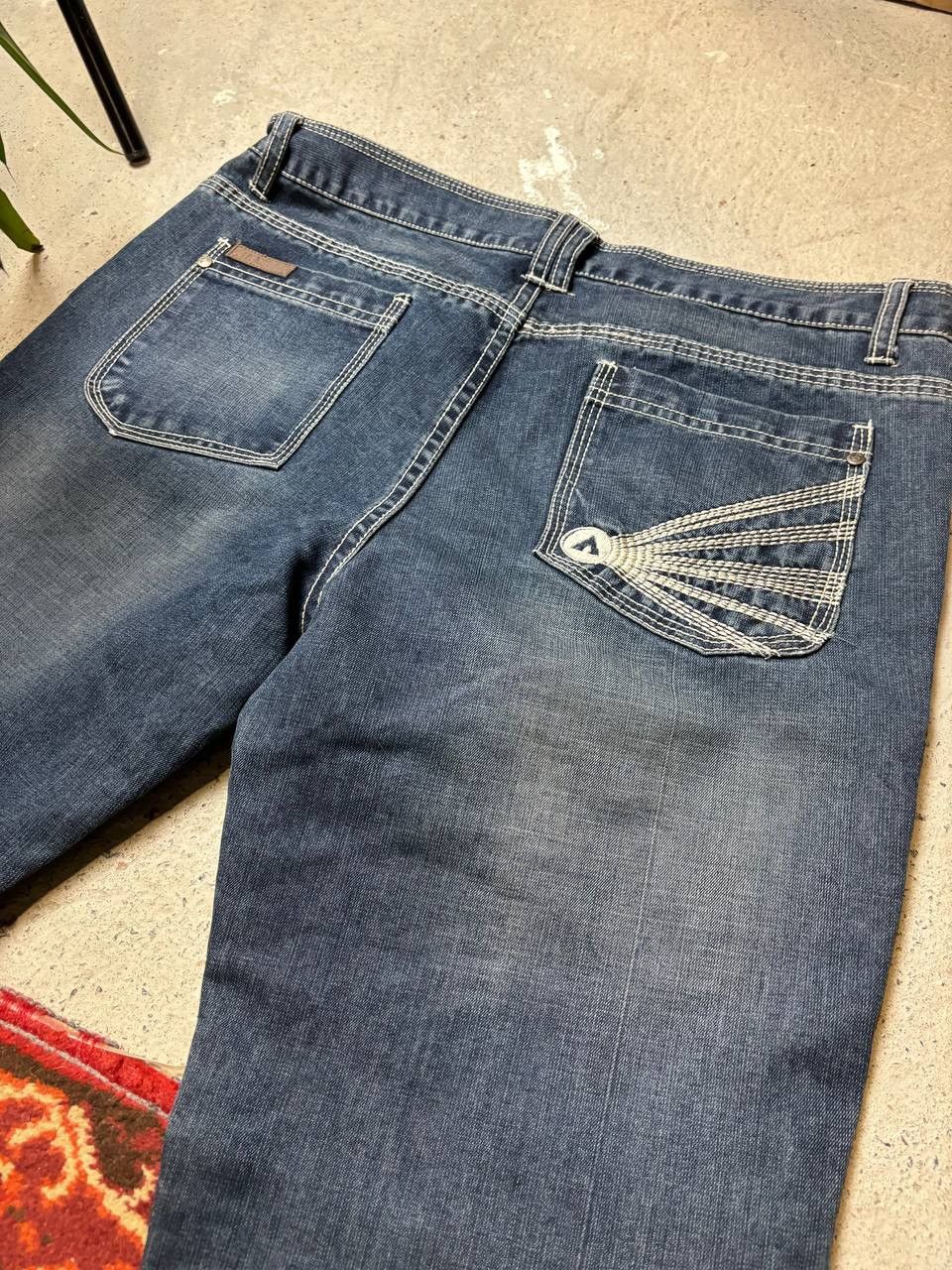 Airwalk × Vintage Vintage Y2K Airwalk Japanese Embroidered Pocket Logo Pants Size US 32 / EU 48 - 8 Thumbnail