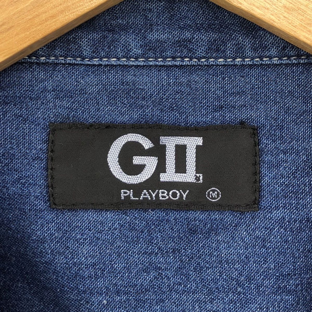 Playboy Vintage Playboy GII Denim Zipper Jacket Size US M / EU 48-50 / 2 - 12 Thumbnail
