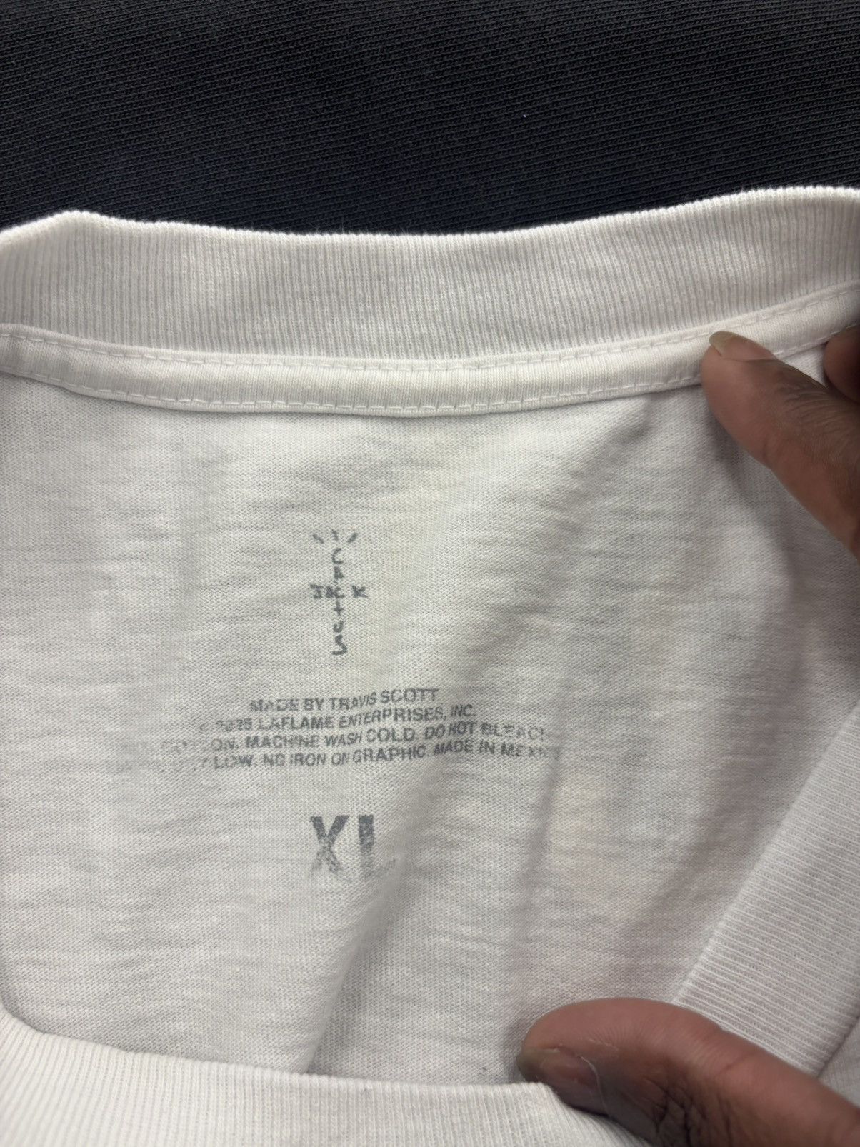 Travis Scott Travis Scott Cactus Jack Graphic Tee – White Size US XL / EU 56 / 4 - 3 Thumbnail