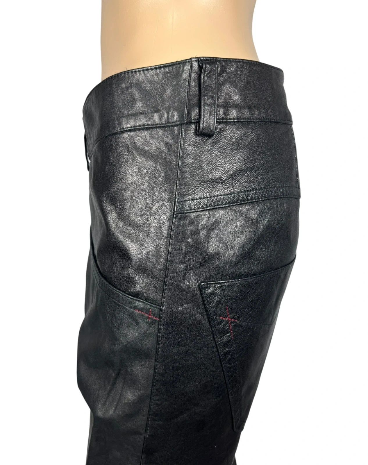 Other Genuine Leather Heart Pants Low Rise size M Size 28" / US 6 / IT 42 - 5 Thumbnail