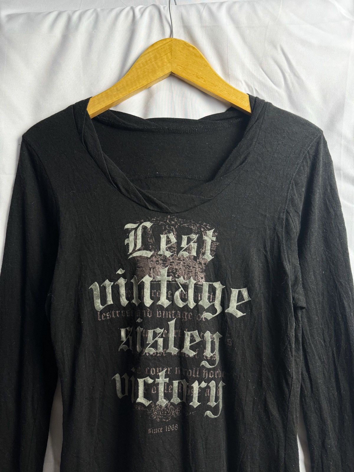 Hysteric Glamour × If Six Was Nine × PPFM Japanese-Sisley Poem Gothic Long Sleeve Size US S / EU 44-46 / 1 - 4 Thumbnail