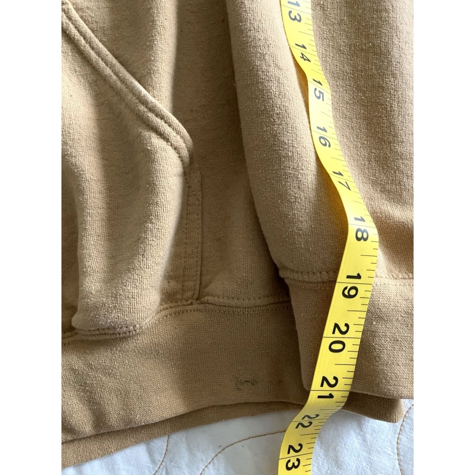 Gildan Gildan Hoodie Sweatshirt Womens S Yellow Graphic Dog My Tatted Mom Loves Me Size S / US 4 / IT 40 - 7 Thumbnail
