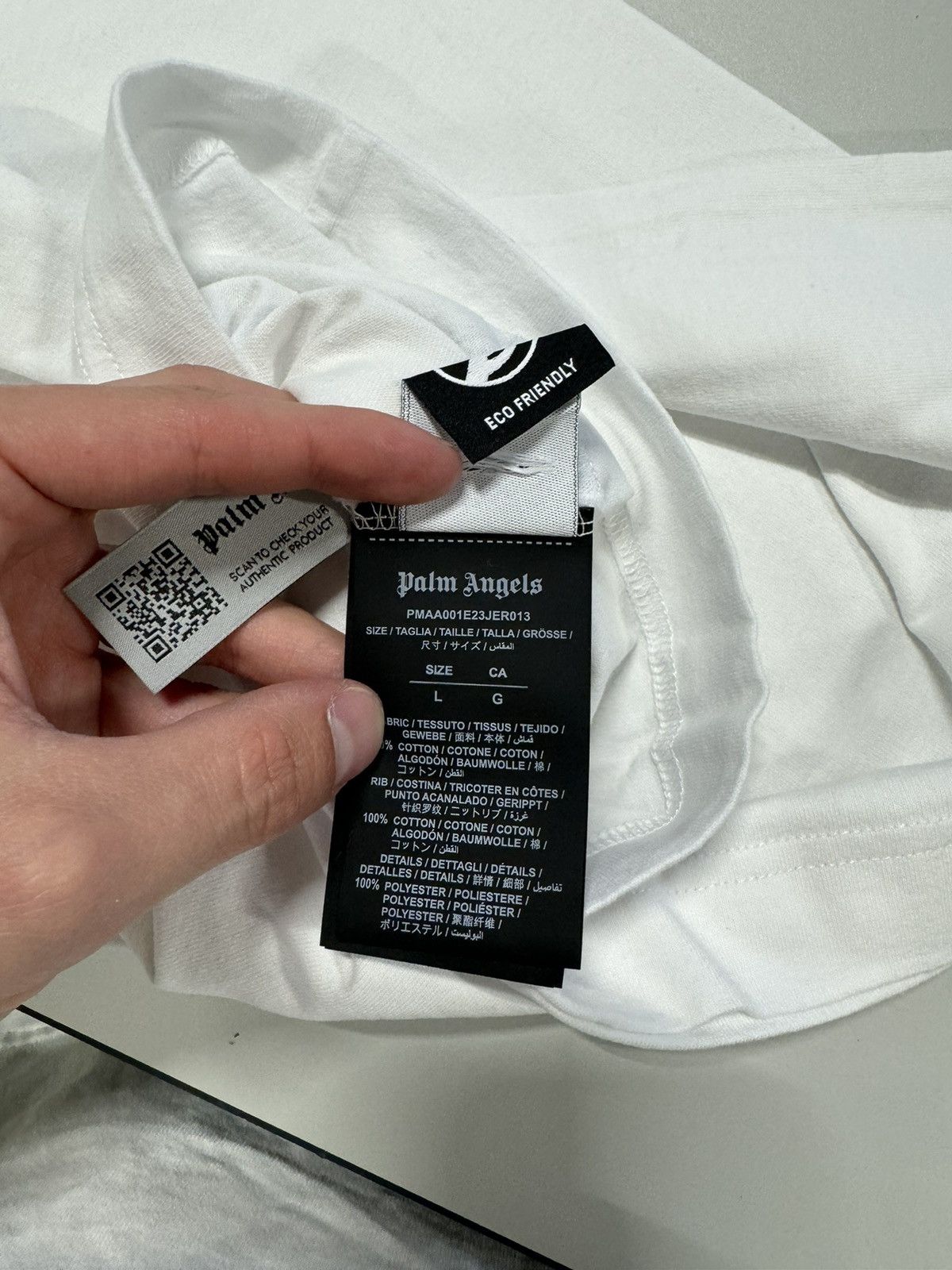 Palm Angels Palm Angels Logo T-Shirt NEW 450$ Size US L / EU 52-54 / 3 - 5 Thumbnail