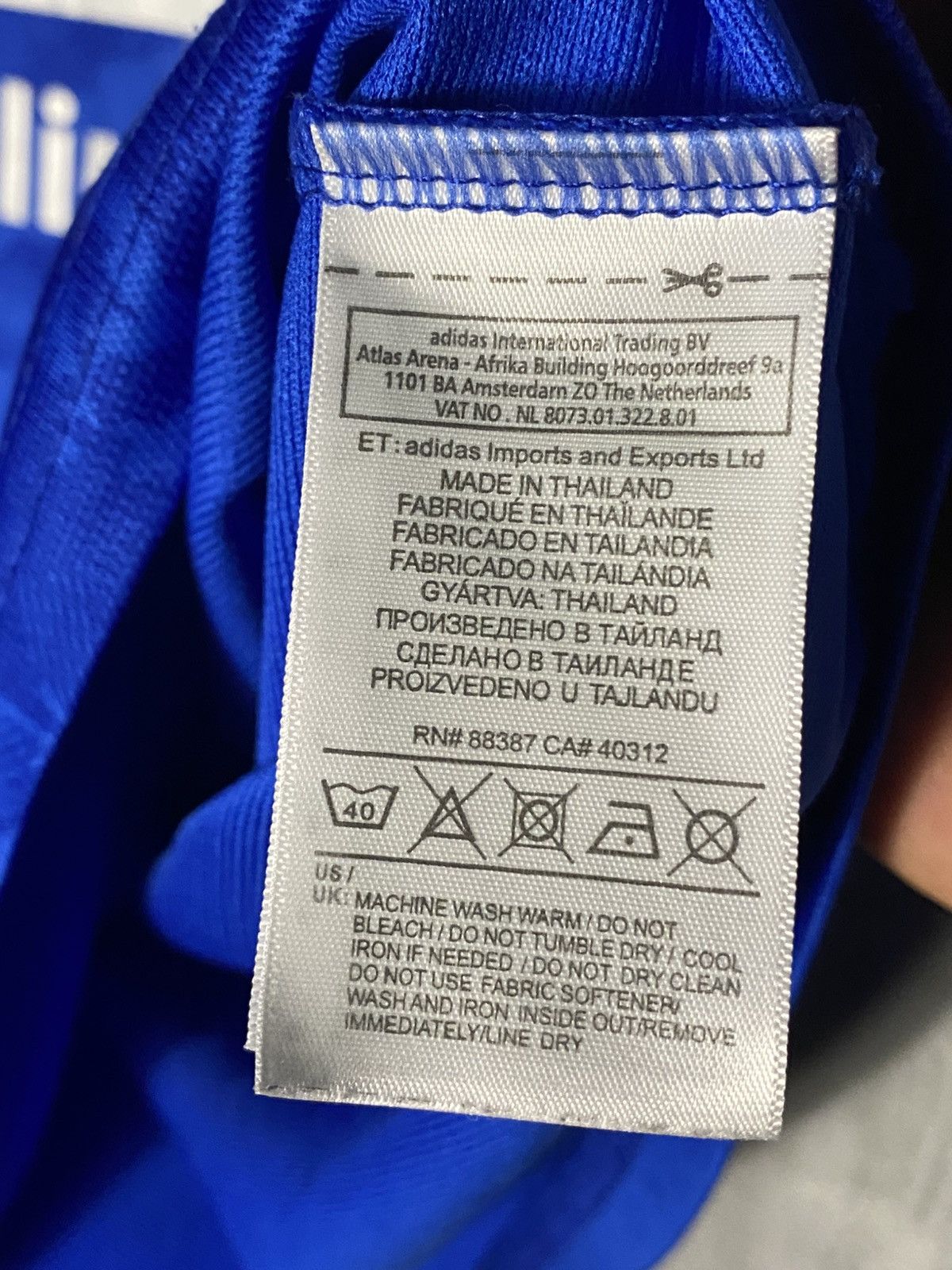 Adidas × Other UK 2021 Leicester City Adidas Soccer Football Jersey Size L-XL Size US XL / EU 56 / 4 - 4 Thumbnail