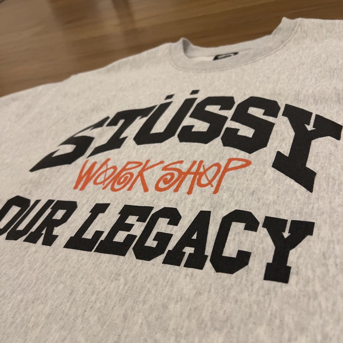 Our Legacy × Stussy Stussy x Our Legacy Sweater Ash Heather | Grailed