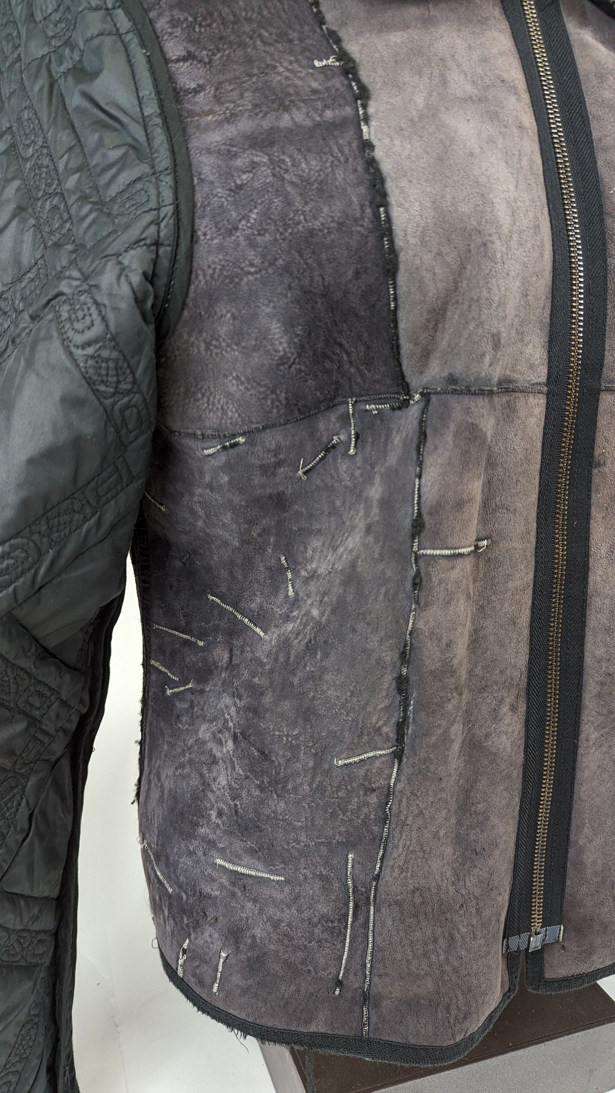 Dolce & Gabbana Dolce & Gabbana patchwork sheepskin jacket Size US M / EU 48-50 / 2 - 4 Thumbnail