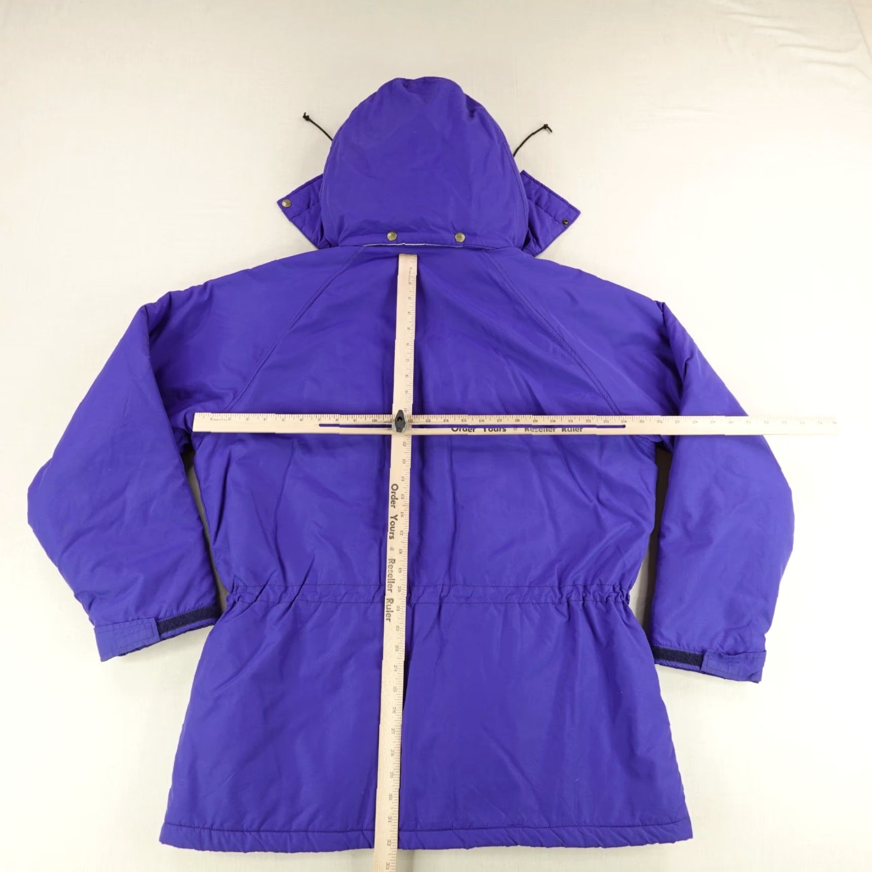 Vintage VINTAGE LL Bean Jacket Mens XL Blue Parka 90s Quilted Puffer Lined Zip Hoodie Waterproof Windproof Full Zip Outdoors Coat Size US XL / EU 56 / 4 - 5 Thumbnail