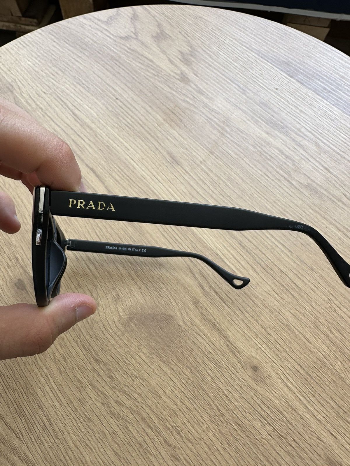 Miu Miu × Prada Prada black sunglasses OS Women PR8502 Size ONE SIZE - 15 Thumbnail