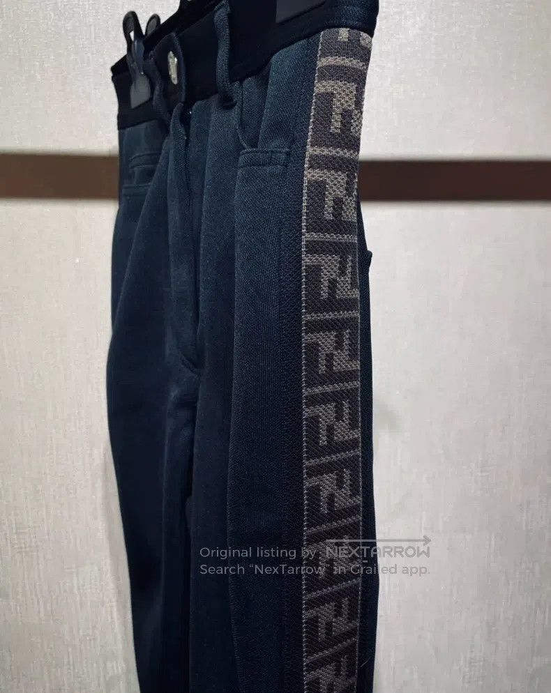 Fendi Fendi Side Knit Logo Long Pants Size 25" / US 0 / IT 36 - 7 Thumbnail