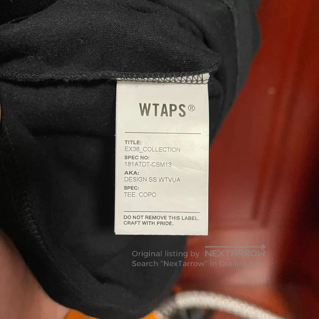 Wtaps Wtaps 18SS Reflective Logo Short Sleeve Tee. Size US S / EU 44-46 / 1 - 7 Thumbnail