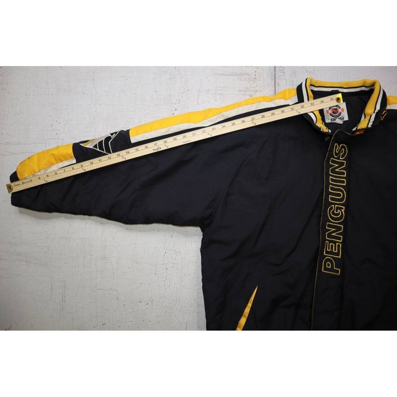 Starter Vintage 90s Pittsburgh Penguins Insulated Starter XL Size US XL / EU 56 / 4 - 7 Thumbnail