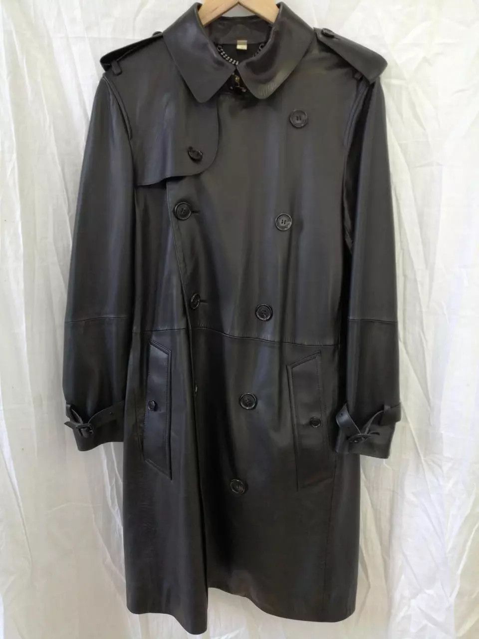 Burberry Burberry 8002548 Lamb Leather Coat Size US S / EU 44-46 / 1 - 1 Thumbnail