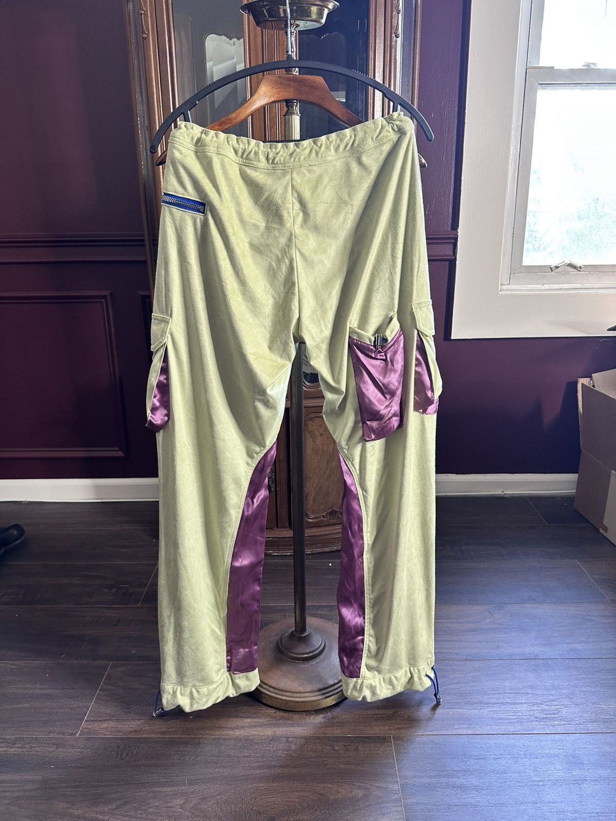 Earthling Earthling VIP 13 O’Clock velour silk cargo pants Size US 30 / EU 46 - 7 Thumbnail