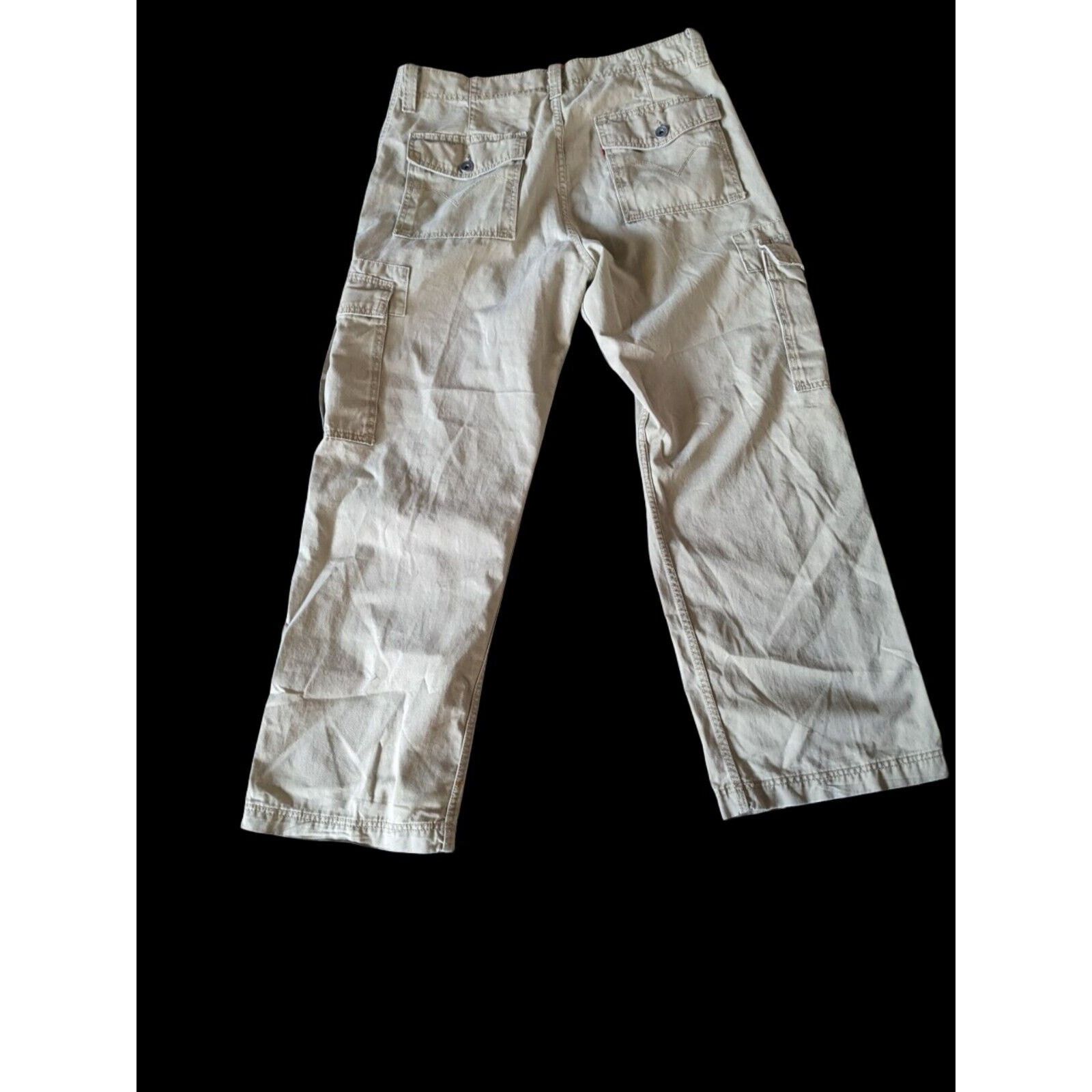 Levi's Vintage Levi's Pants Men's 36x32 Cargo Straight Grunge Y2K Size US 36 / EU 52 - 6 Thumbnail