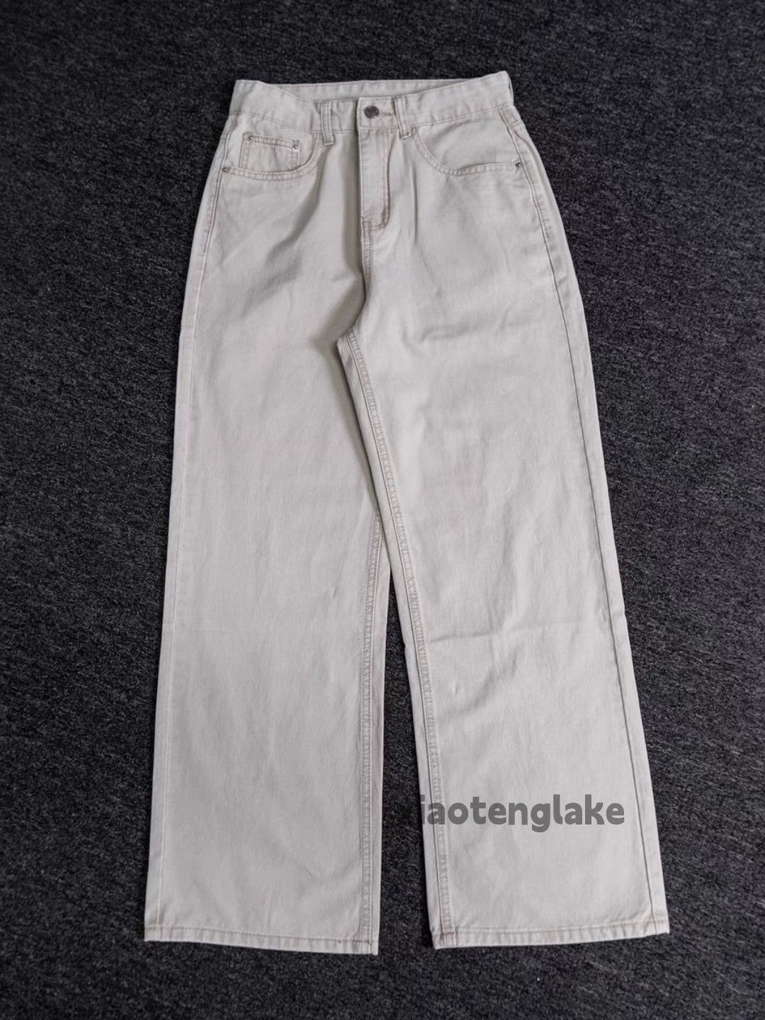 Jean Utility punk yuppie loose baggy hiphop flared jeans Size US 34 / EU 50 - 1 Thumbnail