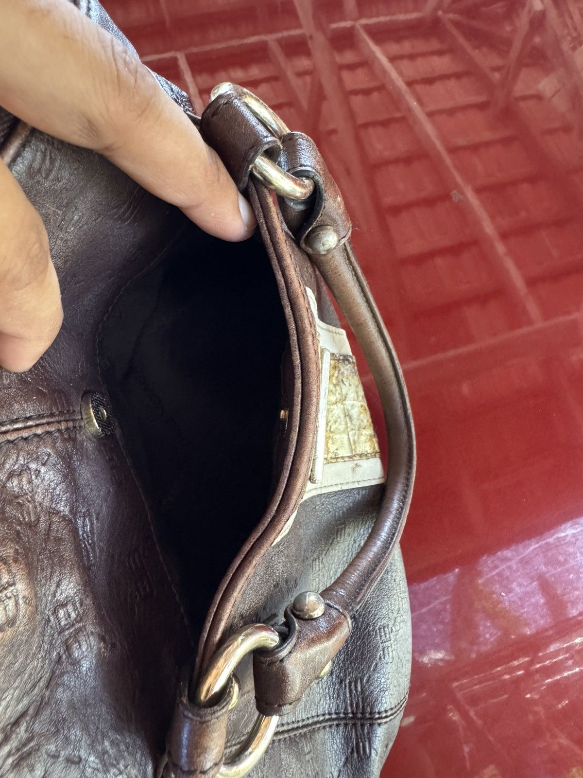 Balenciaga Balenciaga BB Monogram Logo Leather Bag Size ONE SIZE - 13 Thumbnail