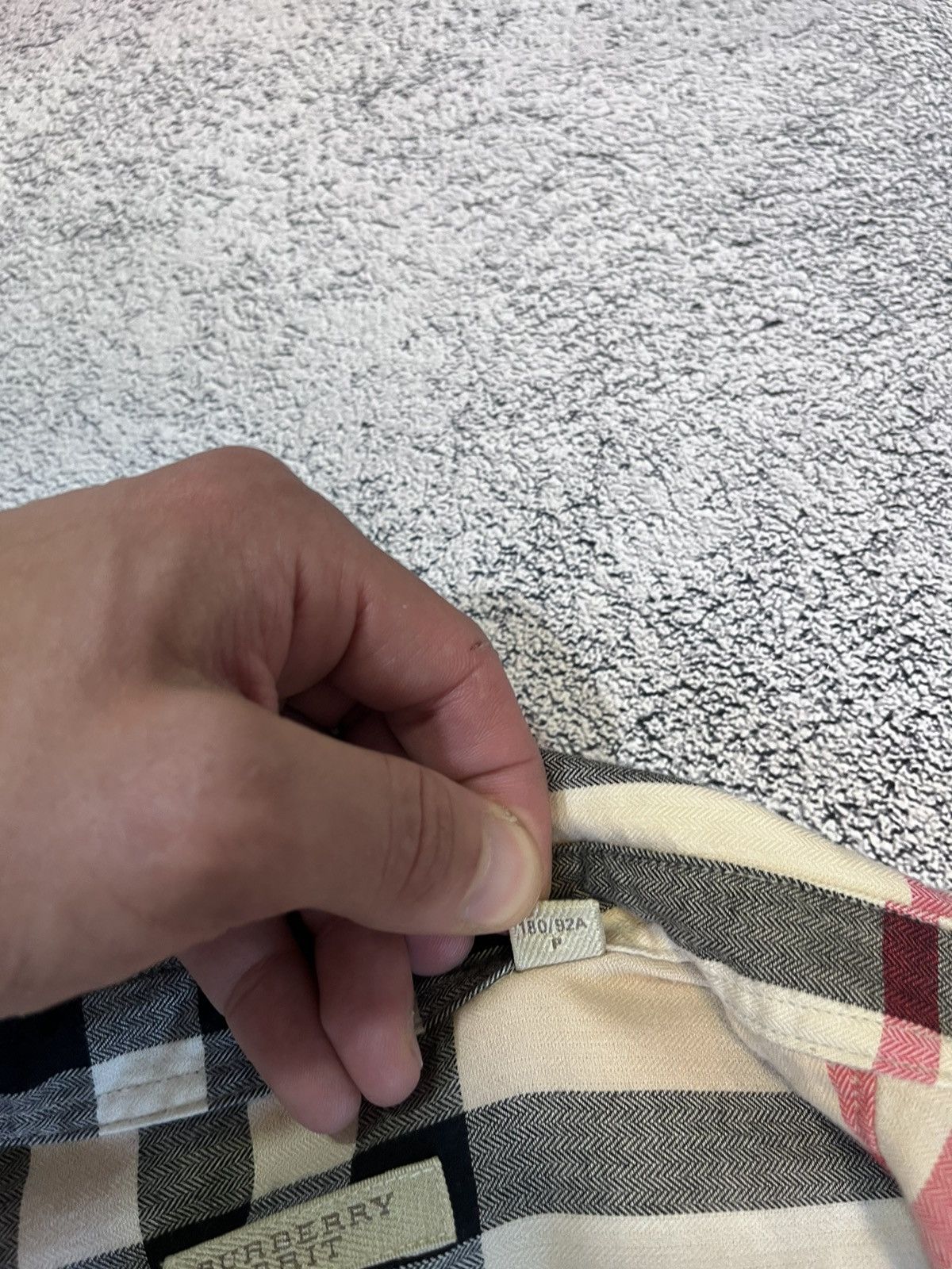 Burberry Burberry Brit Mens Nova Check Beige Shirt S Long Sleeve Size US S / EU 44-46 / 1 - 10 Thumbnail