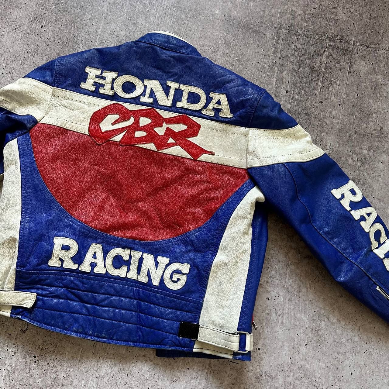 Honda Honda CBR Racing Leather Biker Jacket Size XS / US 0-2 / IT 36-38 - 6 Thumbnail