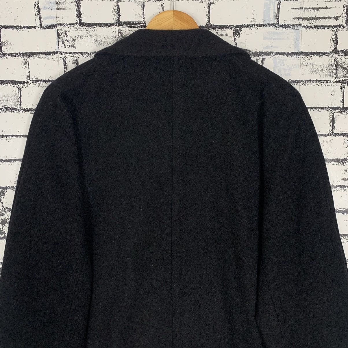BASISBROEK BASISBROEK Long Wool Coat Jacket Size US M / EU 48-50 / 2 - 8 Thumbnail
