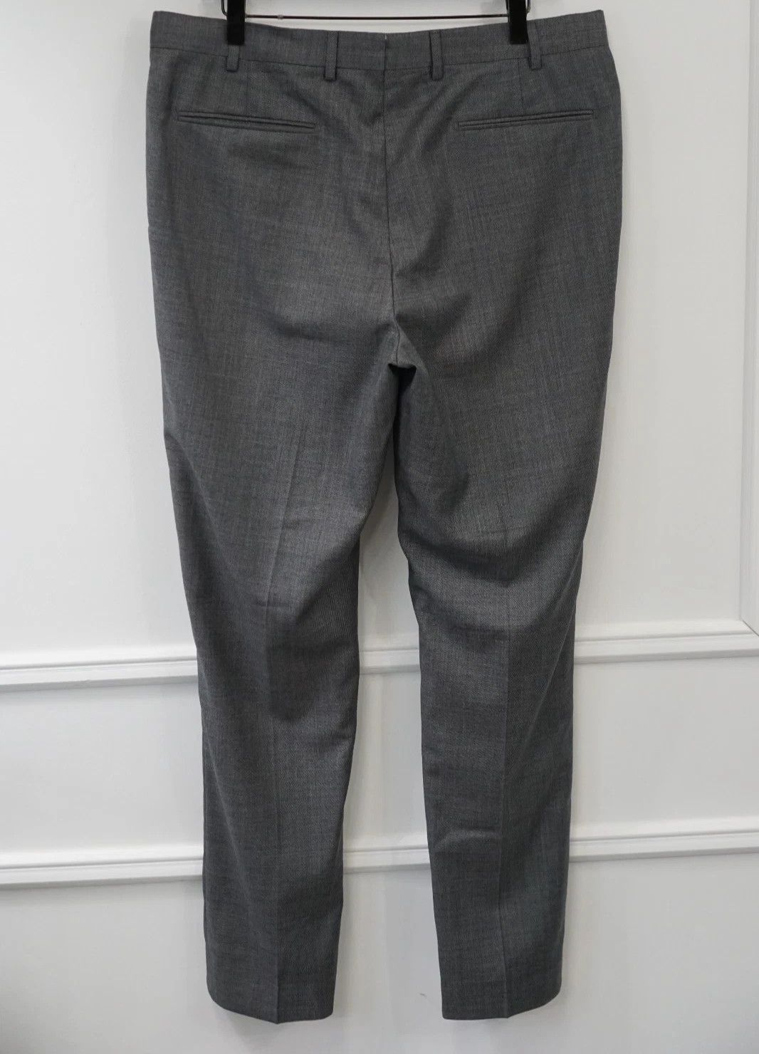 Suitsupply Men Suitsupply Pants Grey Brescia Wool Size UK/US42 Size 42R - 2 Thumbnail