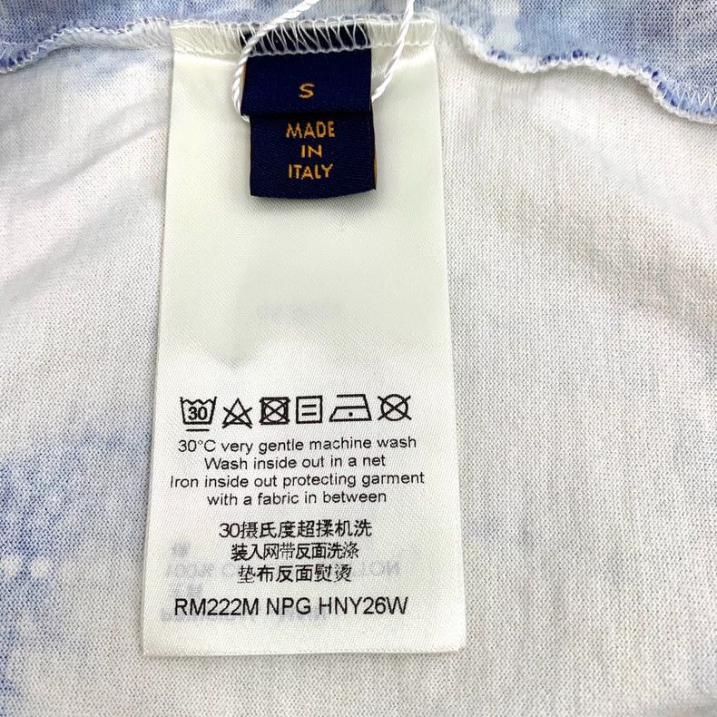 Louis Vuitton Louis Vuitton 22 blue logo presbyopic cotton crewneck shor Size US S / EU 44-46 / 1 - 6 Thumbnail