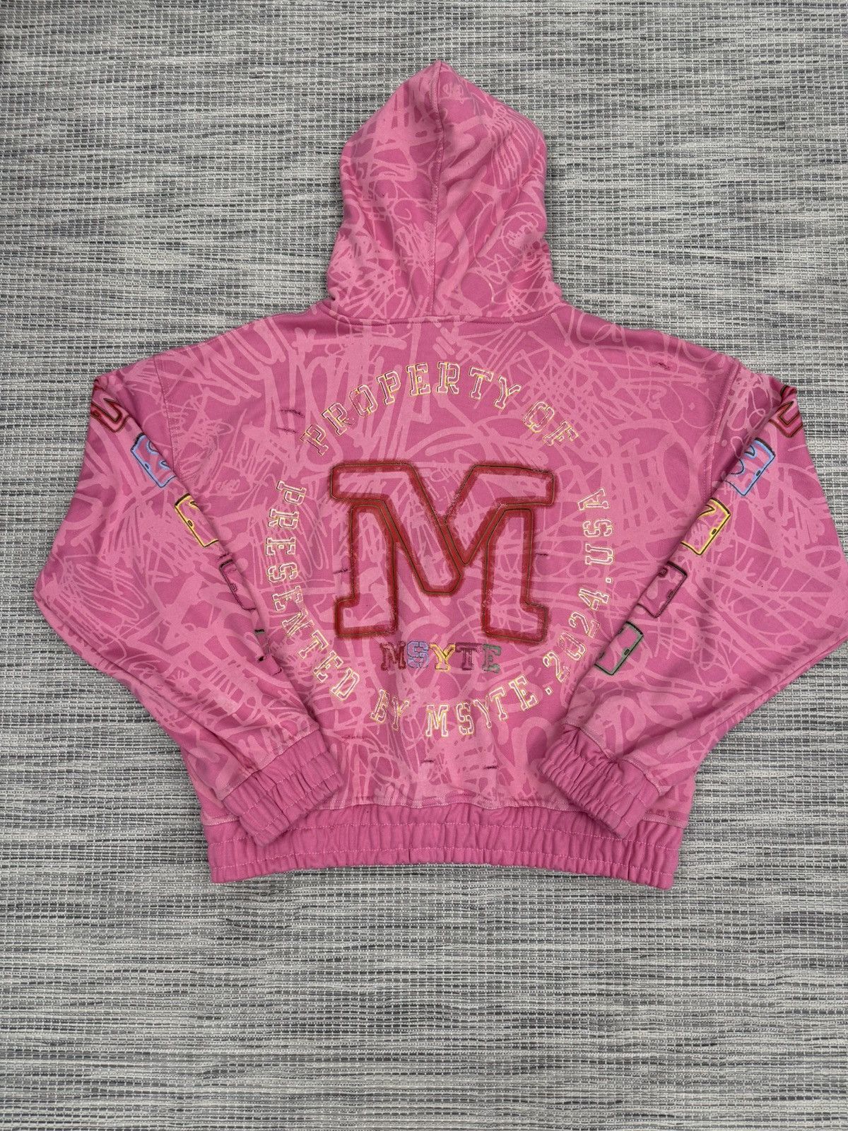 Other Msyte Pink Graffiti Zip Size US XL / EU 56 / 4 - 2 Thumbnail