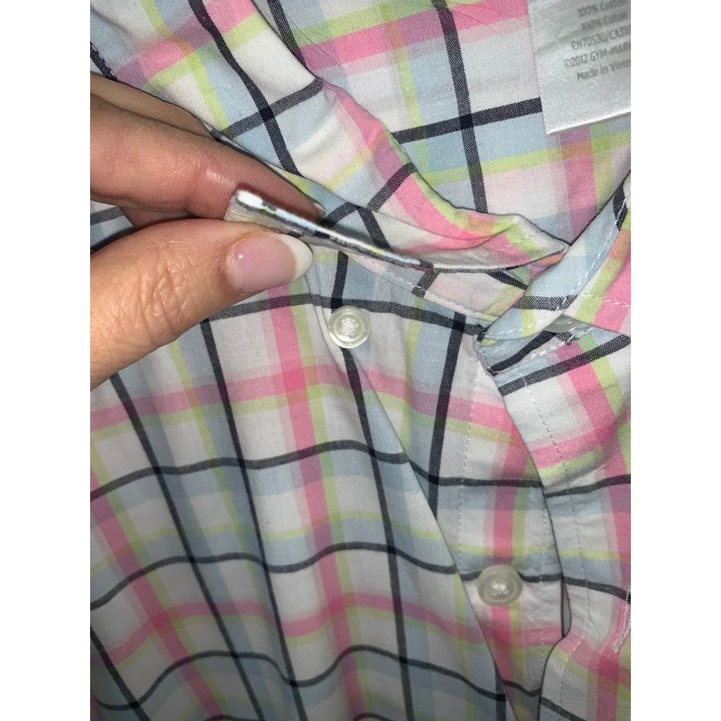 The Unbranded Brand Set of 2 Men's Large Plaid Long Sleeve Button-Up Shirt Size US L / EU 52-54 / 3 - 7 Thumbnail
