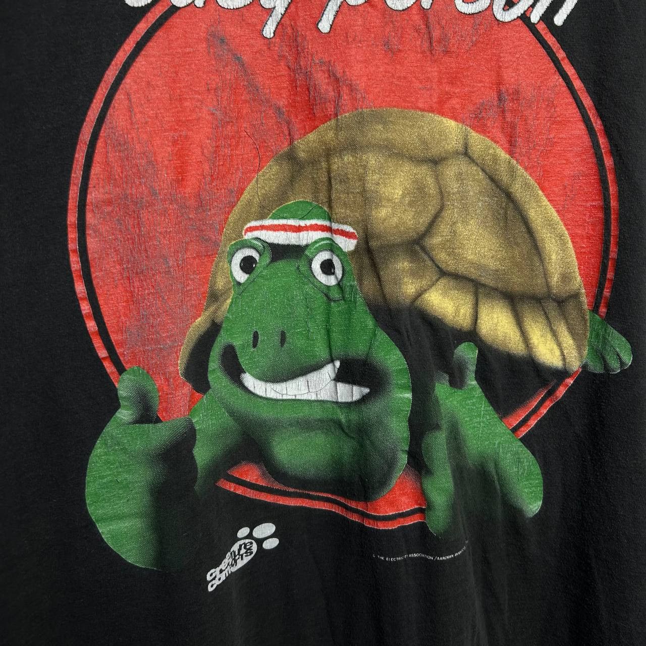 Cartoon Network Vintage The Frank Tortoise Creature Comforts 1991 rare tee Size US L / EU 52-54 / 3 - 4 Thumbnail