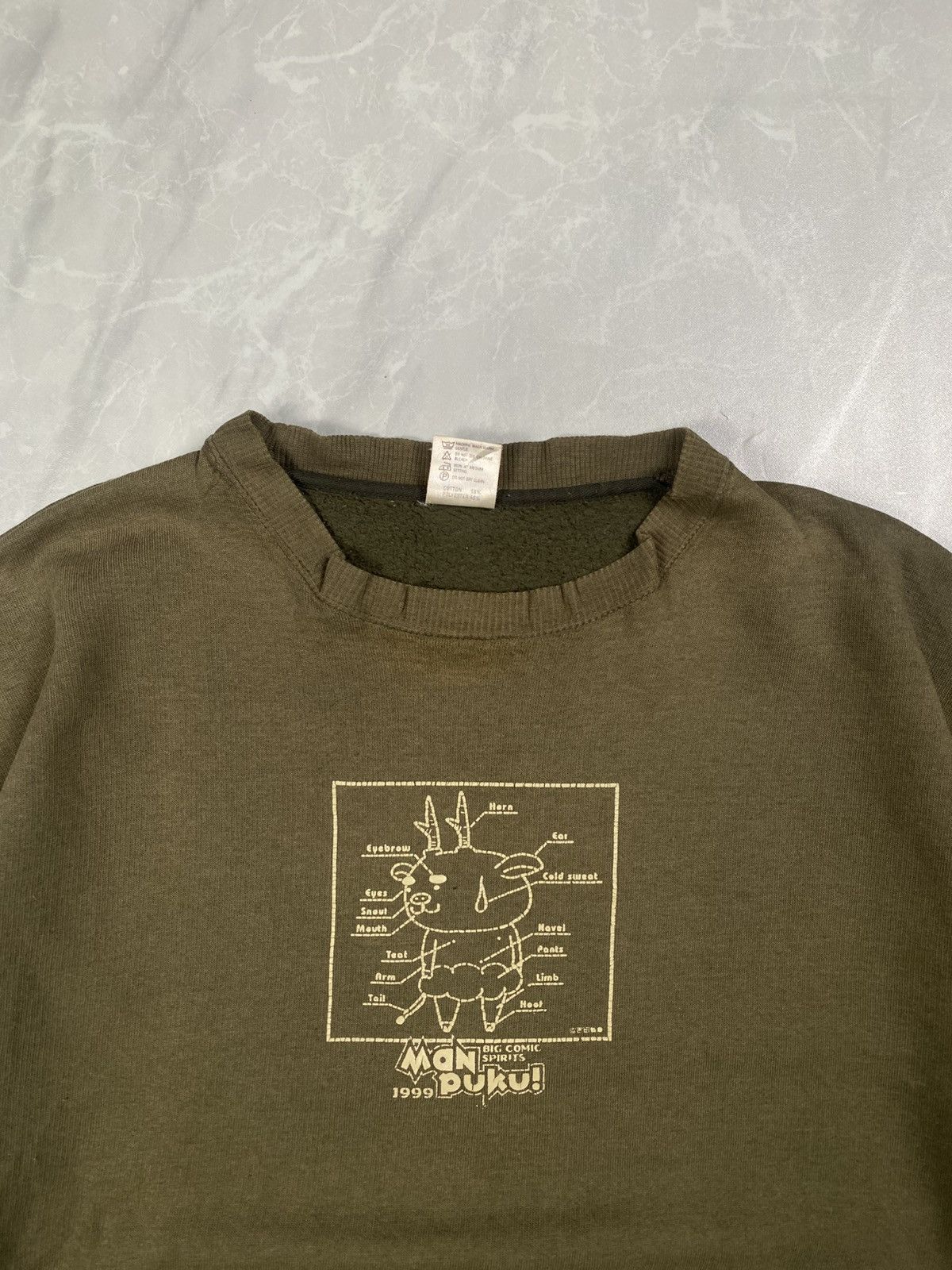 20471120 Grail 1999 Hoshi No Kirby Manpuku Comic Boxy Crewneck Size US M / EU 48-50 / 2 - 2 Thumbnail