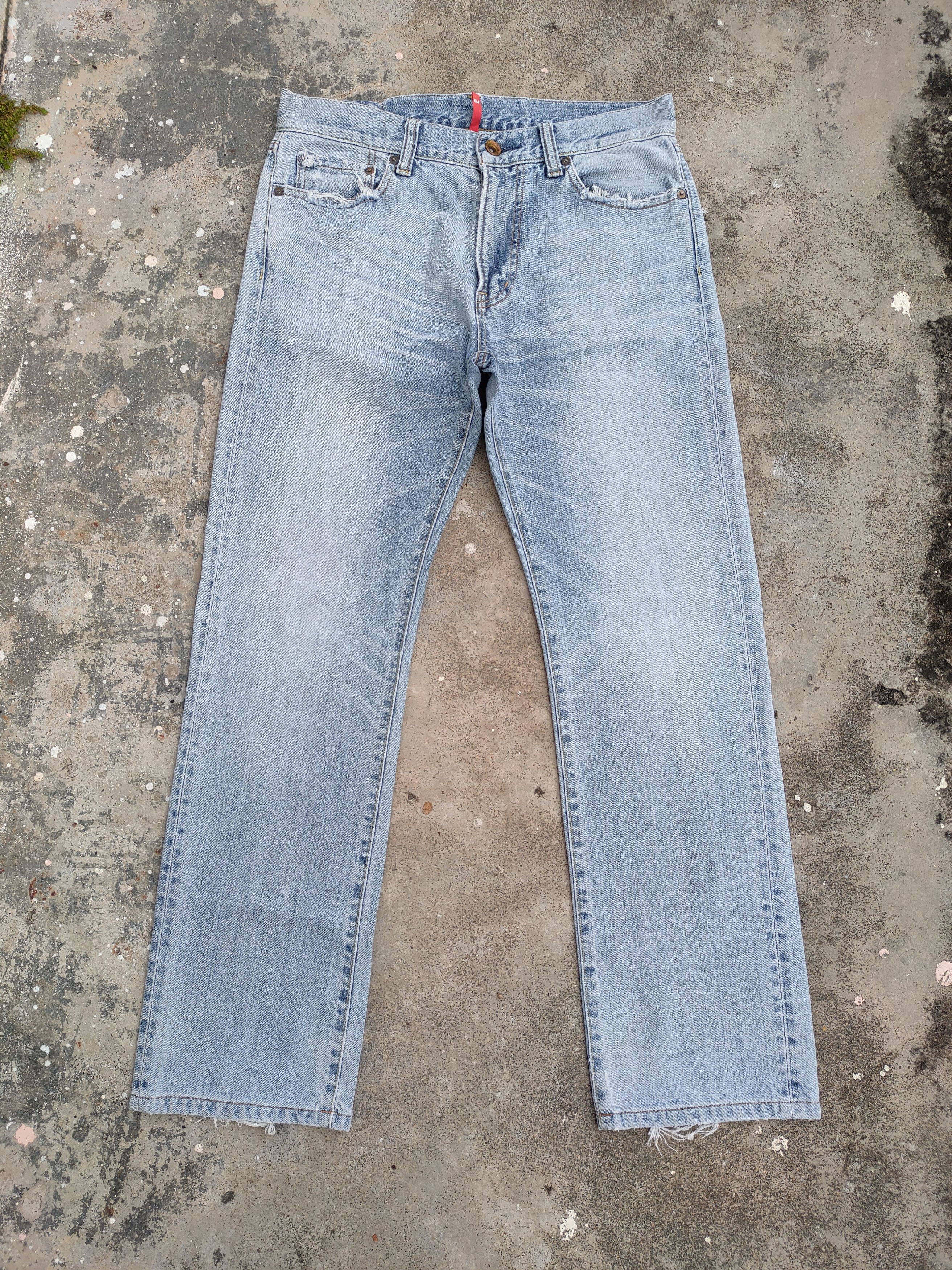 Japanese Brand VINTAGE JAPANESE FADED BLUE JEANS DENIM PANTS Size US 33 - 1 Thumbnail