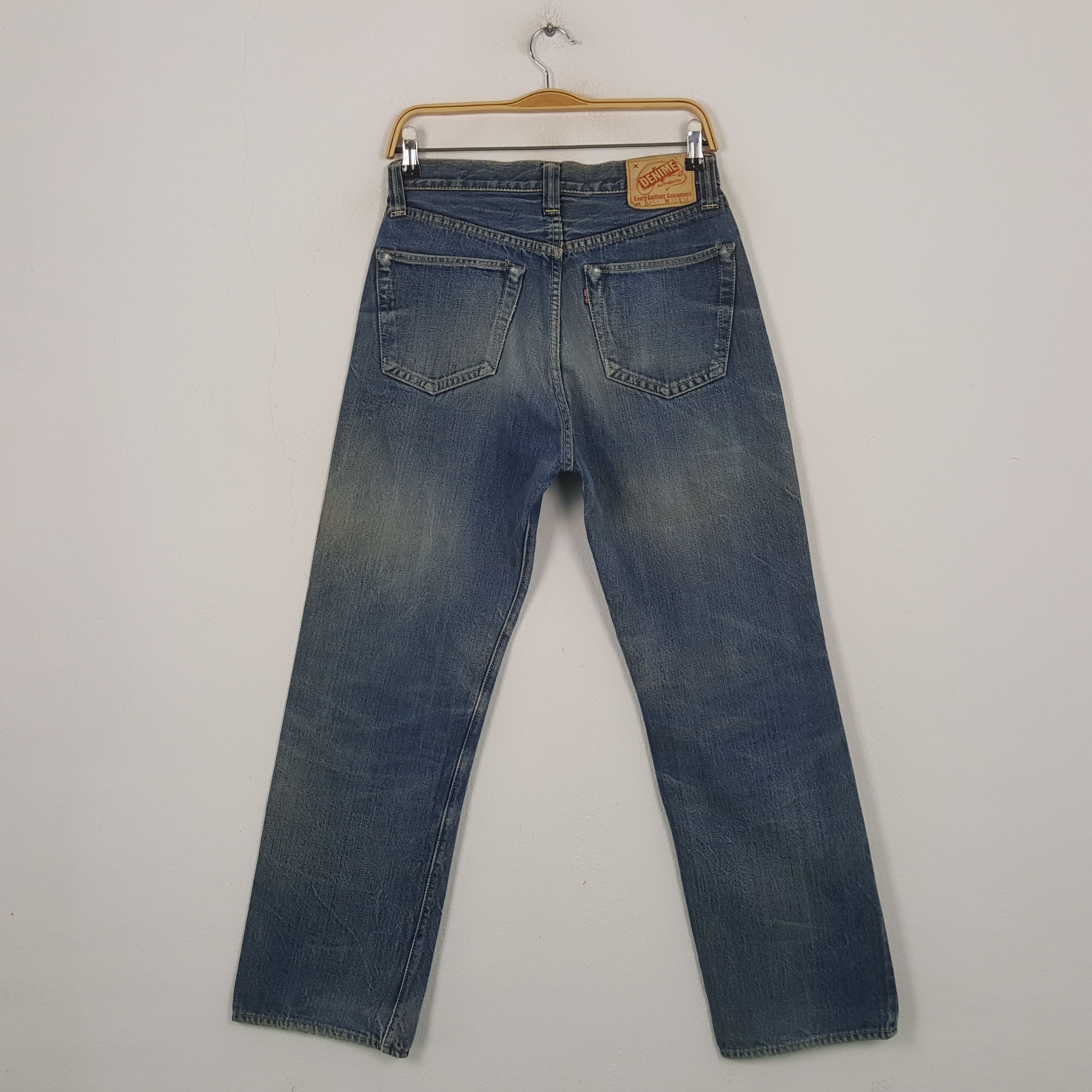 Denime Vintage Denime Japanese Brand Distressed Style Jeans RR21 Size US 28 / EU 44 - 4 Thumbnail