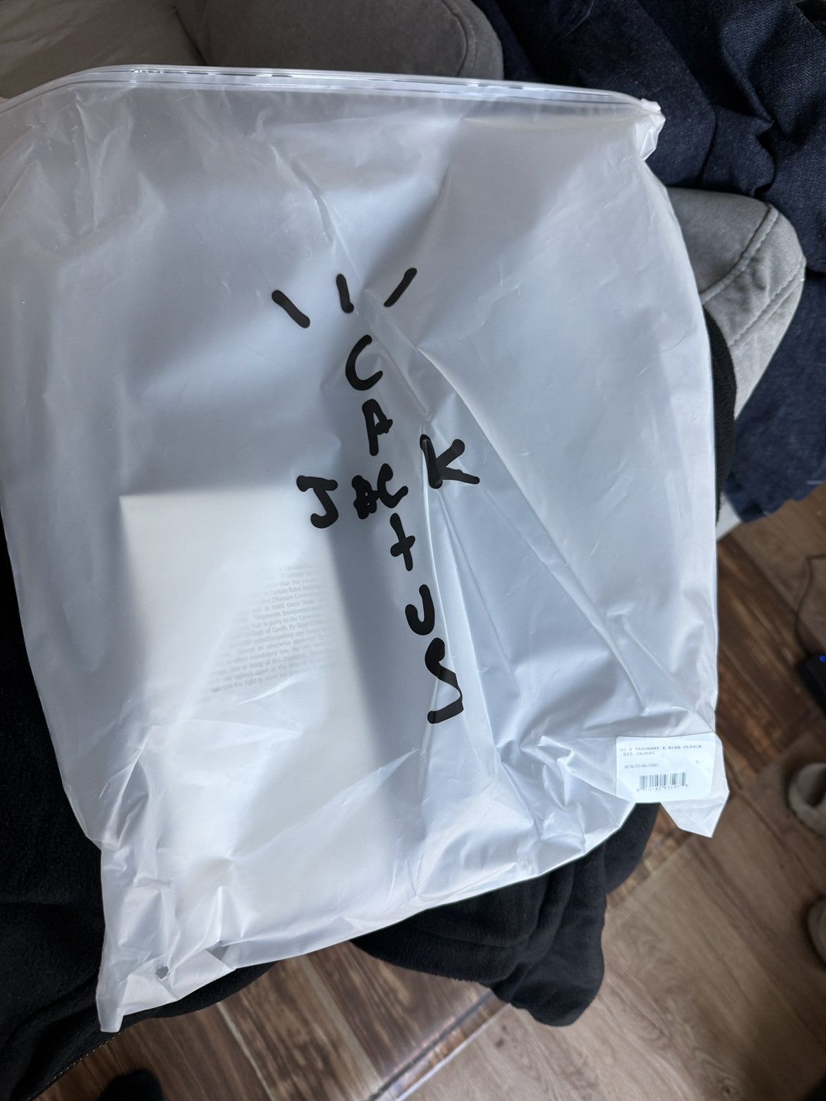 Travis Scott cactus jack fragment large fleece Size US L / EU 52-54 / 3 - 2 Thumbnail