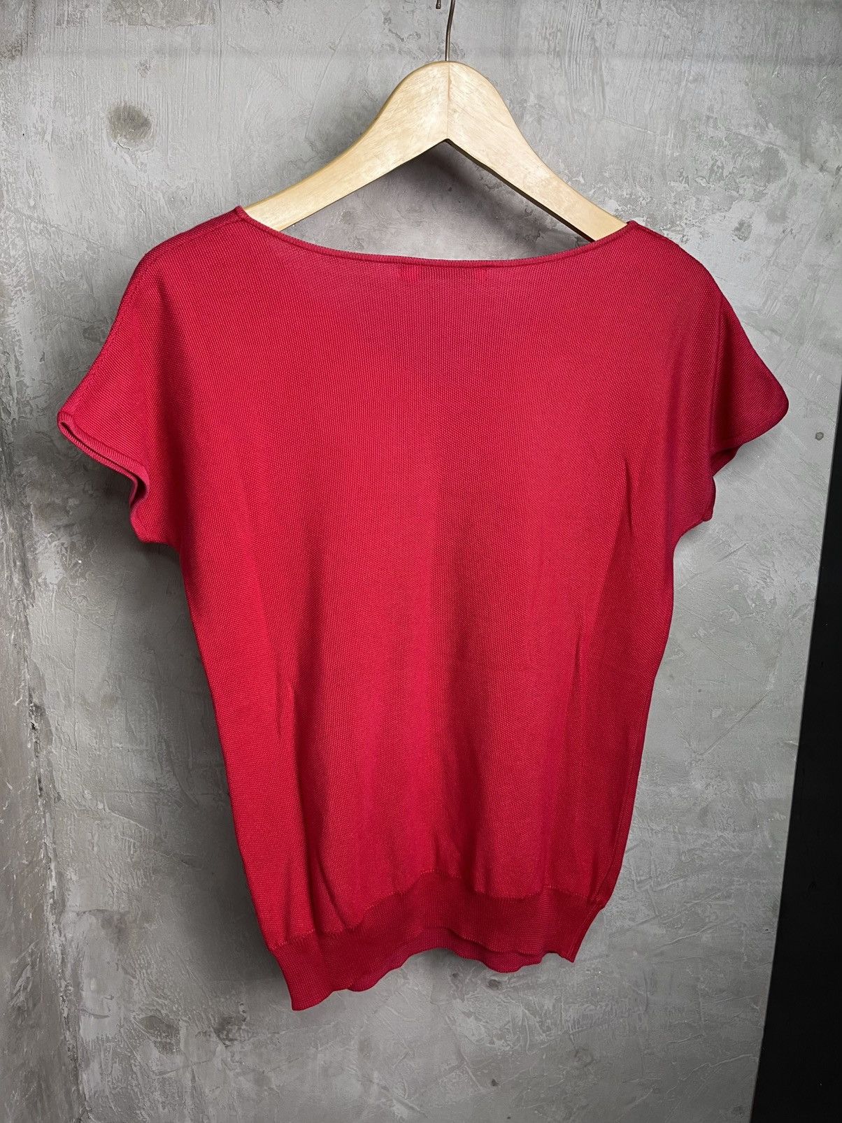 Dior Christian Dior Prêt à Porter Embroidered Dove Knit Top 1980s Size M / US 6-8 / IT 42-44 - 4 Thumbnail