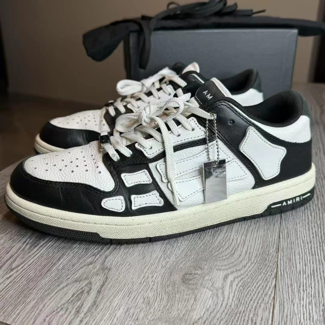 Amiri AMIRI Black & White Bone EU42 New Size US 9 / EU 42 - 1 Thumbnail