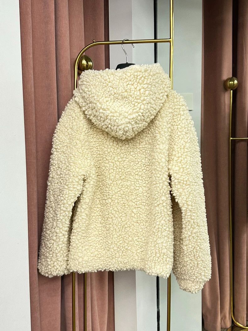 Other HELMUT LANG White lamb fur coat Size XS / US 0-2 / IT 36-38 - 3 Thumbnail