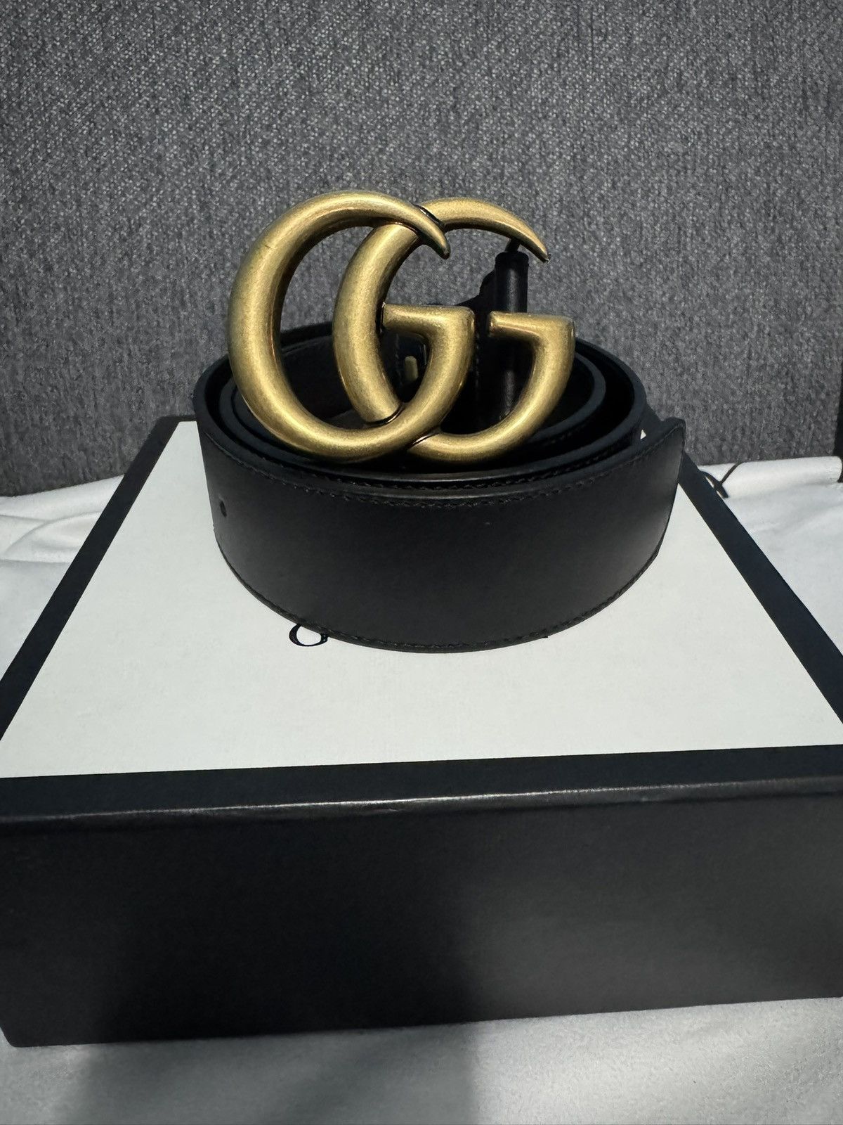 Gucci GUCCI GG Buckle Belt Size ONE SIZE - 1 Thumbnail