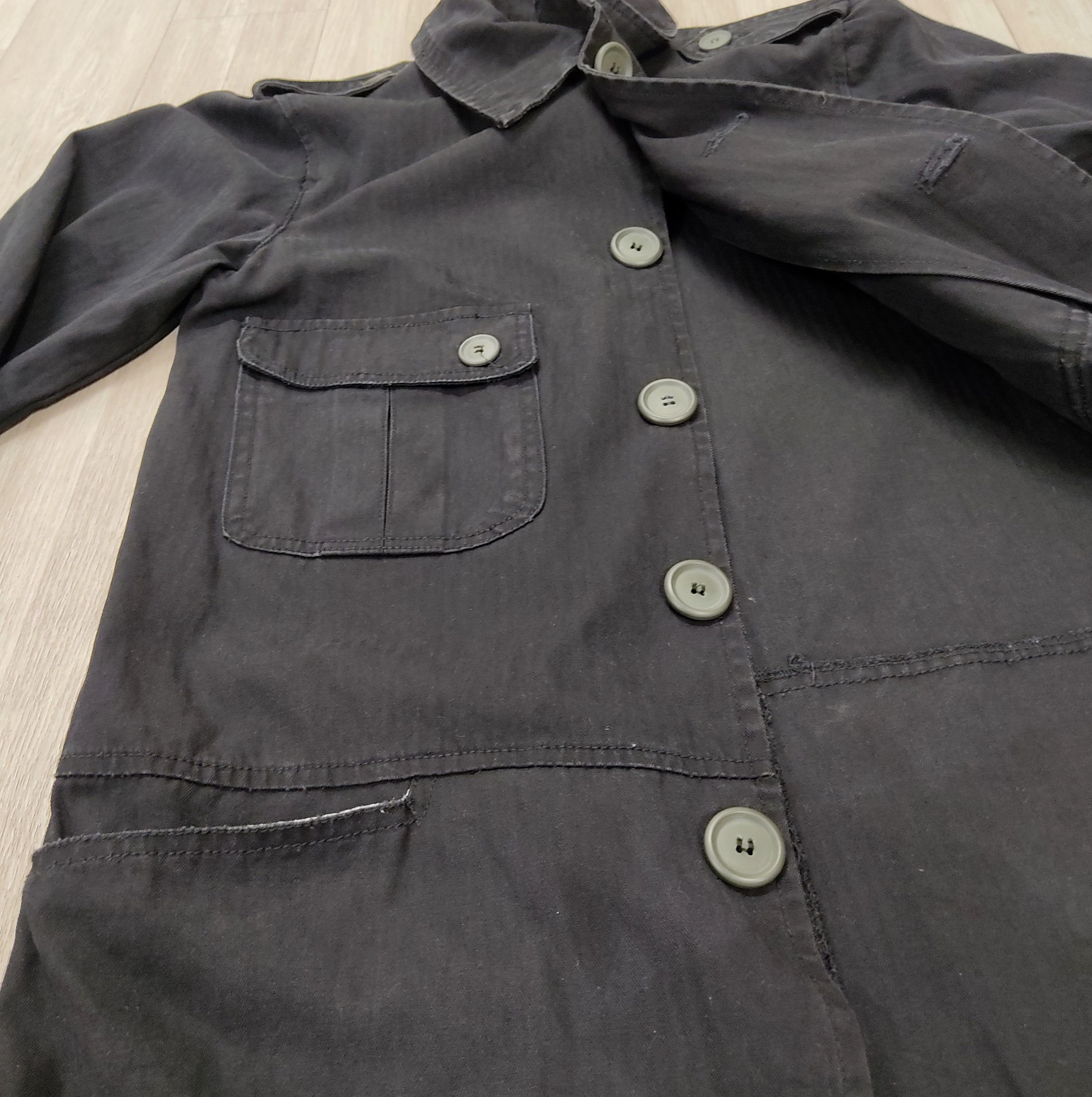 Japanese Brand SHIN AND COMPANY the Anarchist City Rocker Utility Jacket Size US S / EU 44-46 / 1 - 14 Thumbnail